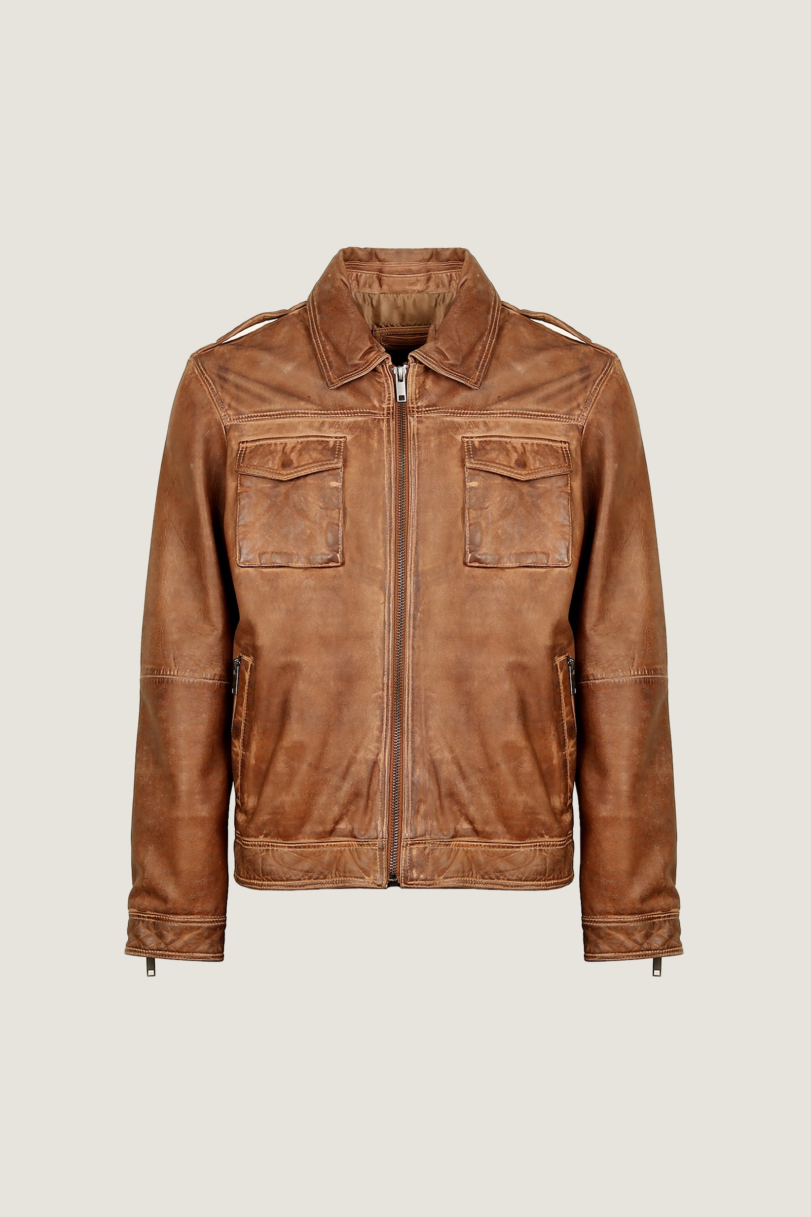 Pilot Leather Jacket | Men