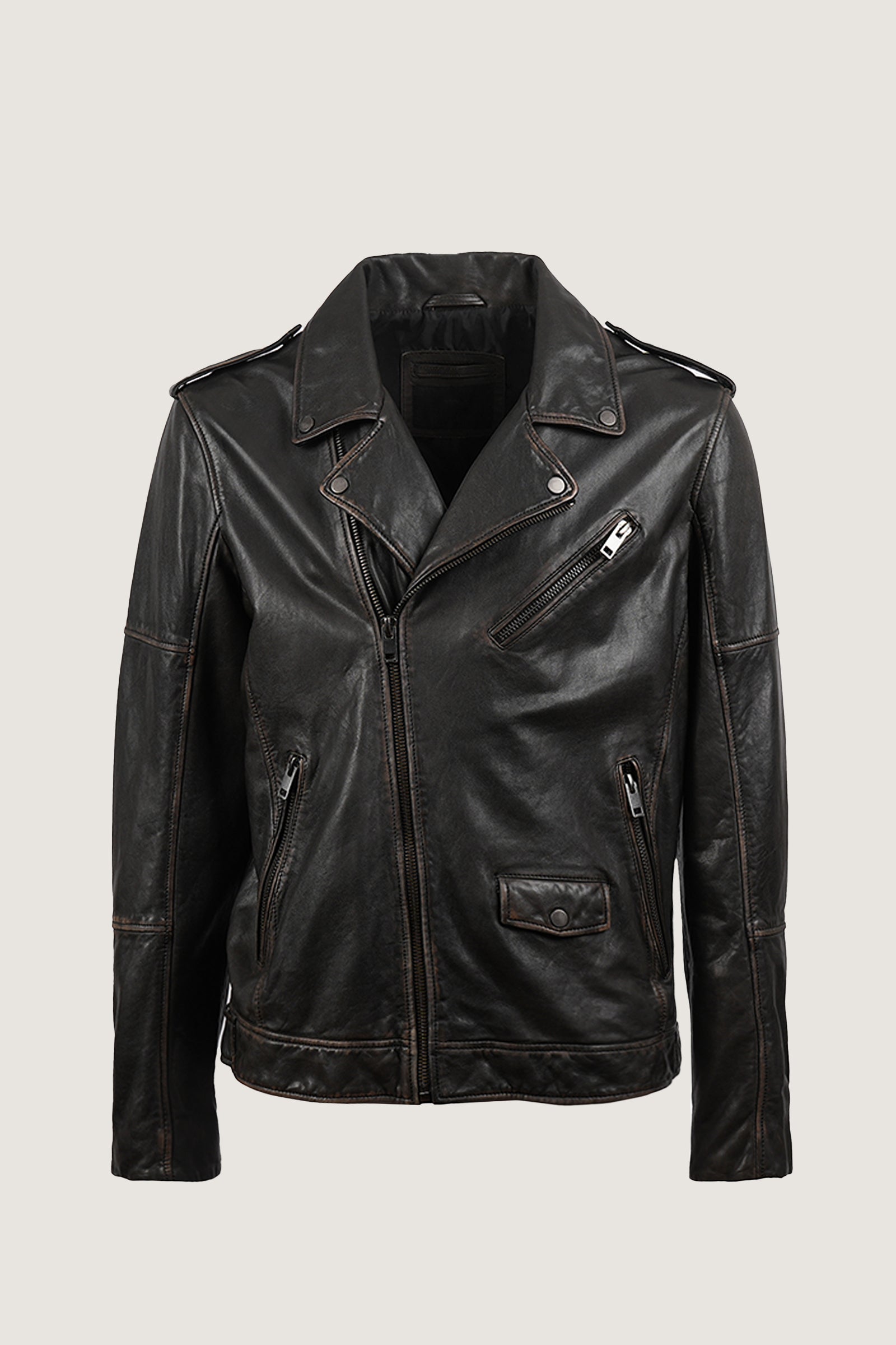 Vintage Biker Leather Jacket | Men