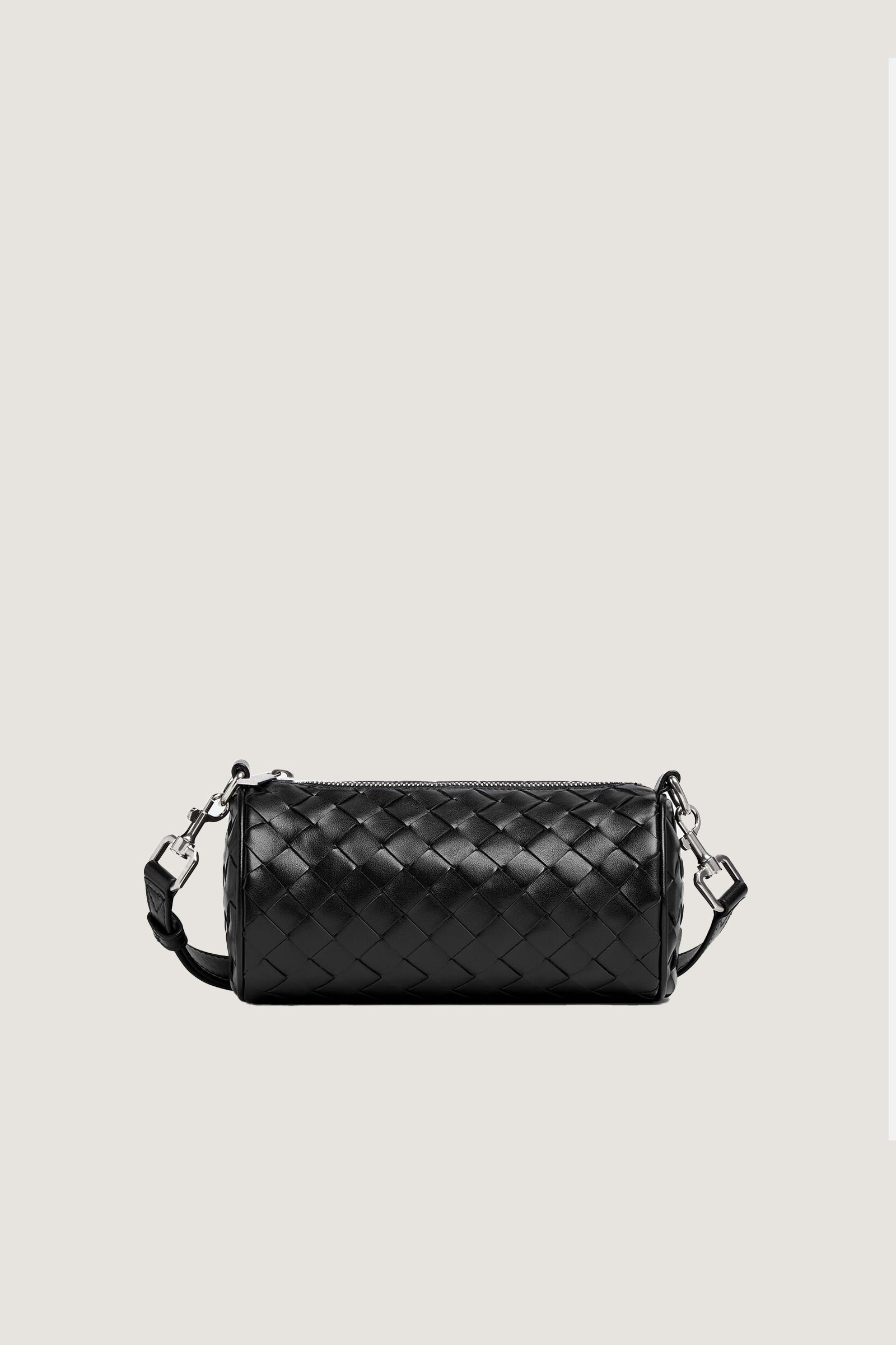 Mini Intrecciato Barrel Crossbody Bag