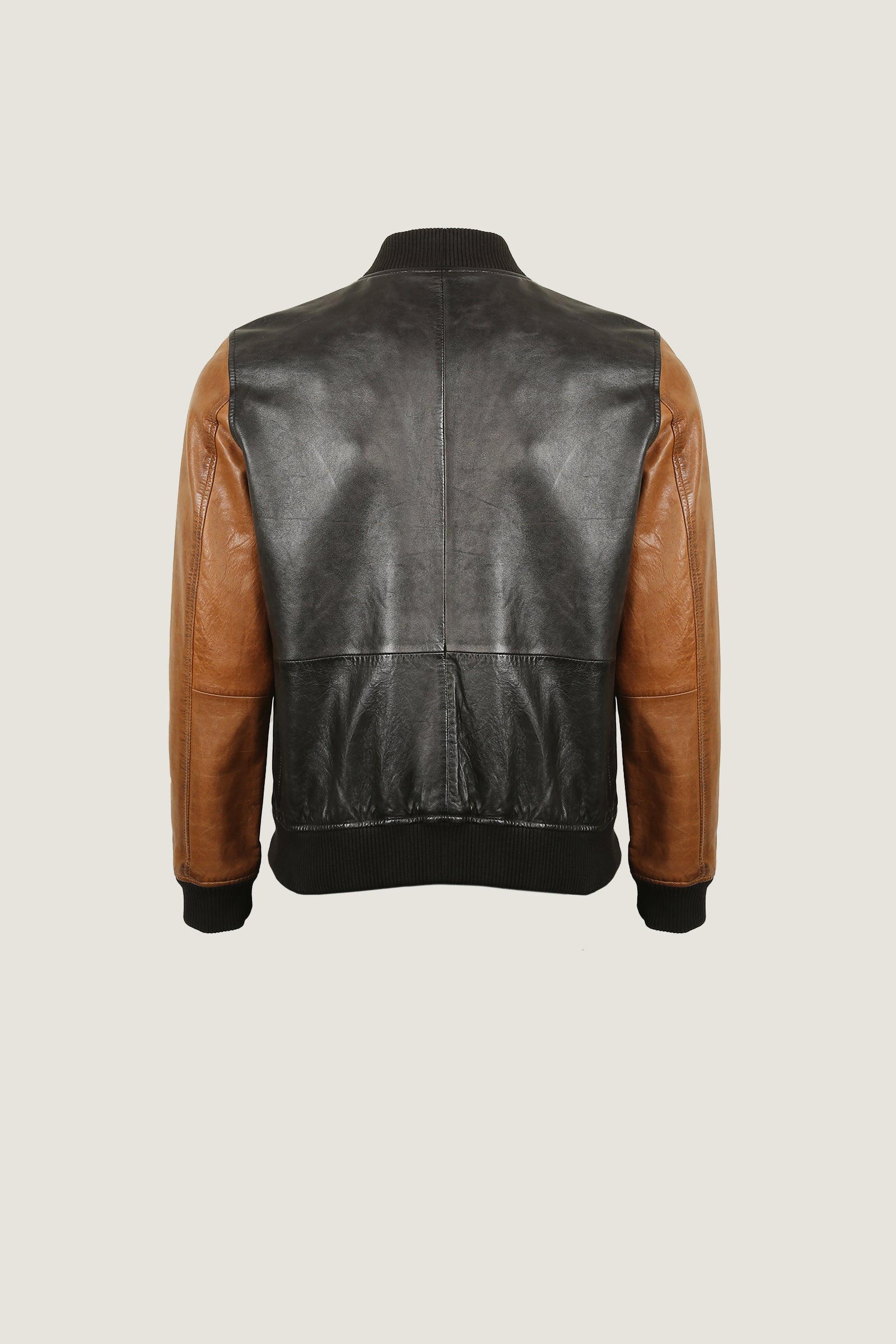 Bomber Leather Jacket | Men