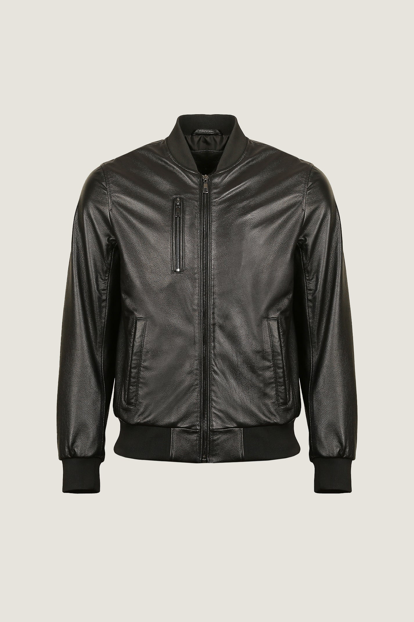 Avans Bomber Leather Jacket