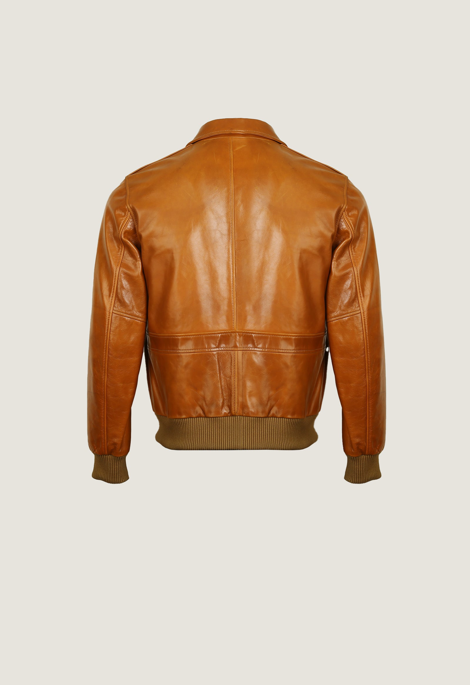 Bomber Leather Jacket | Men