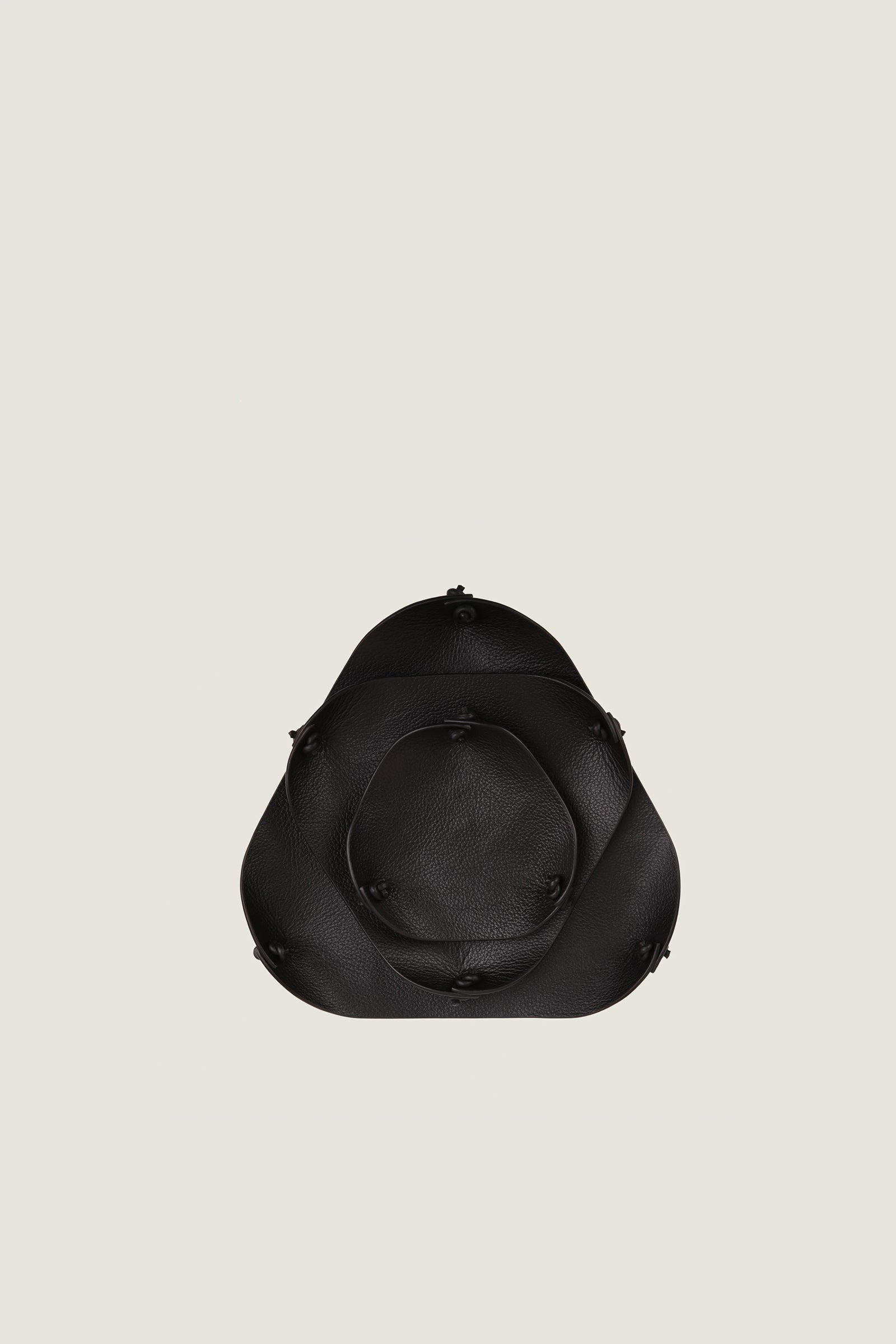 3 Pieces Leather Coin Tray