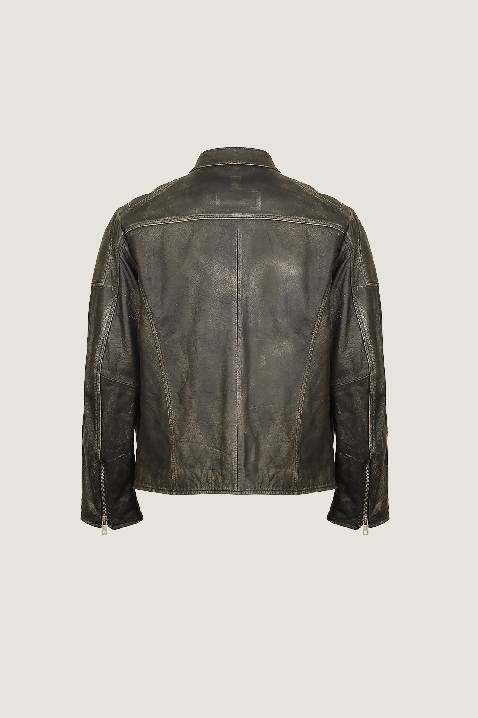 Cafe Racer Leather Jacket | Men