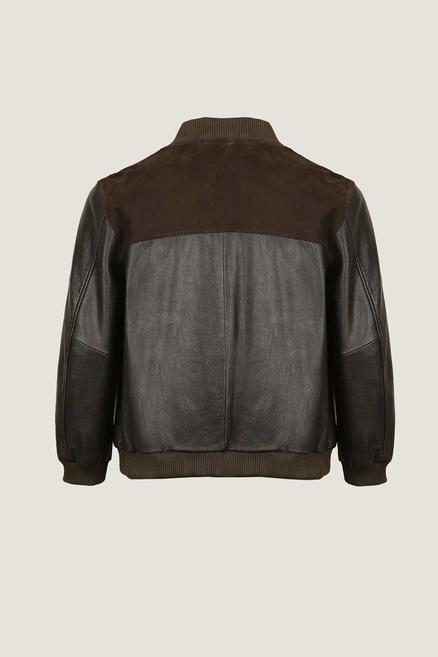 Bomber Leather Jacket | Men