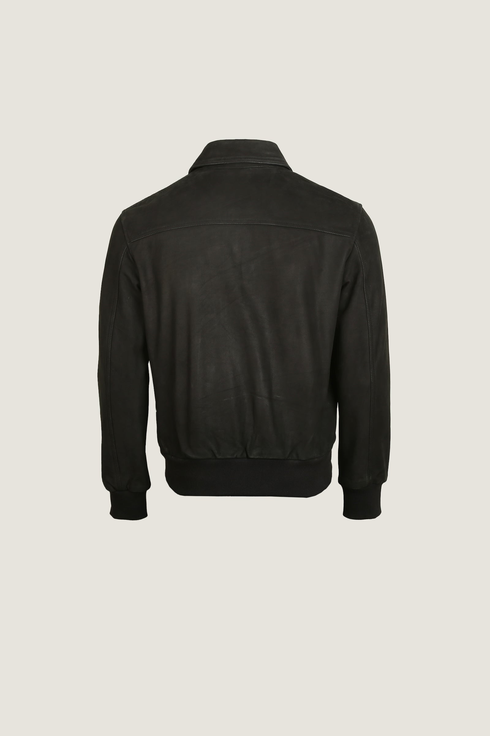 Bomber Leather Jacket | Men