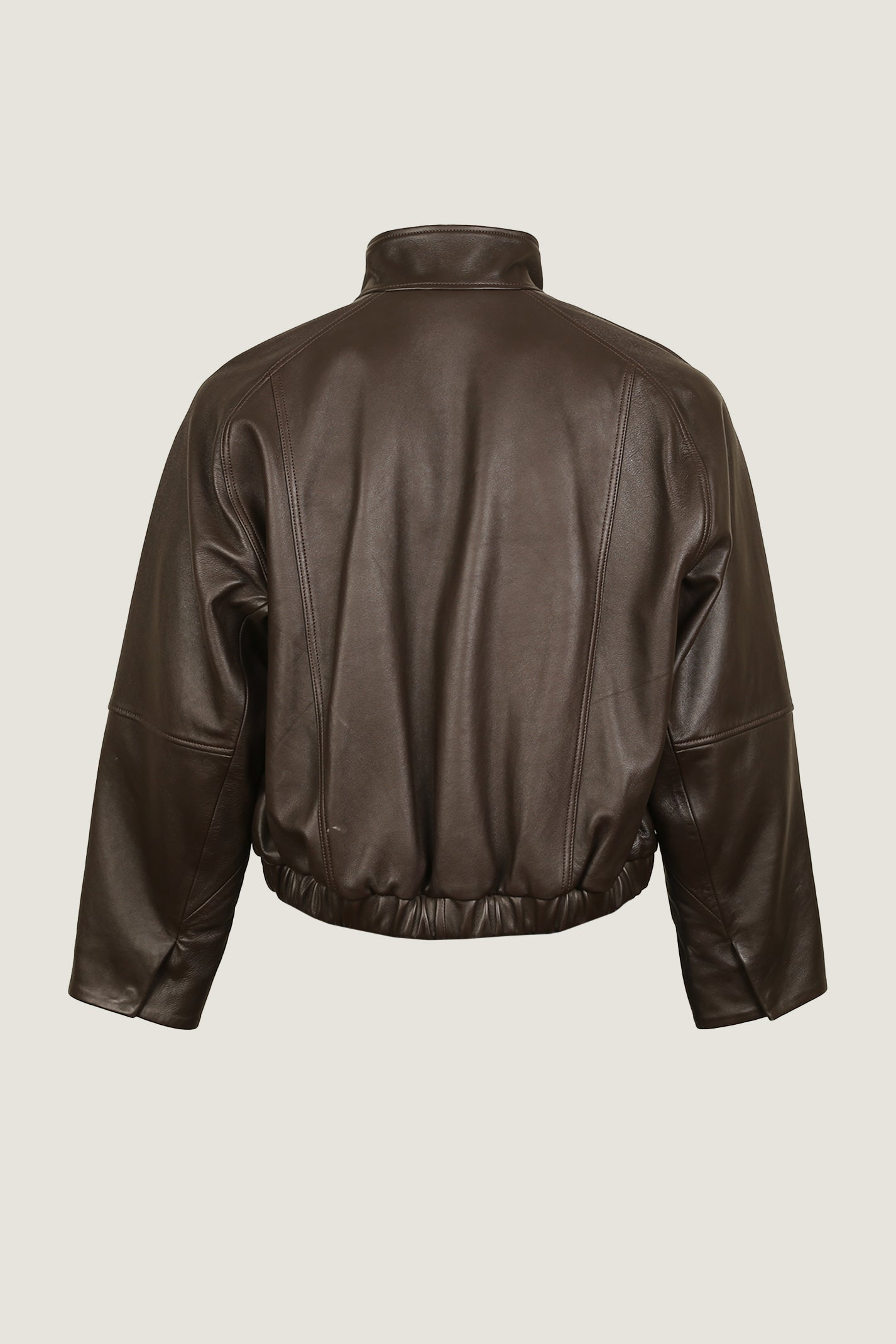 Oversized Leather Jacket | Men