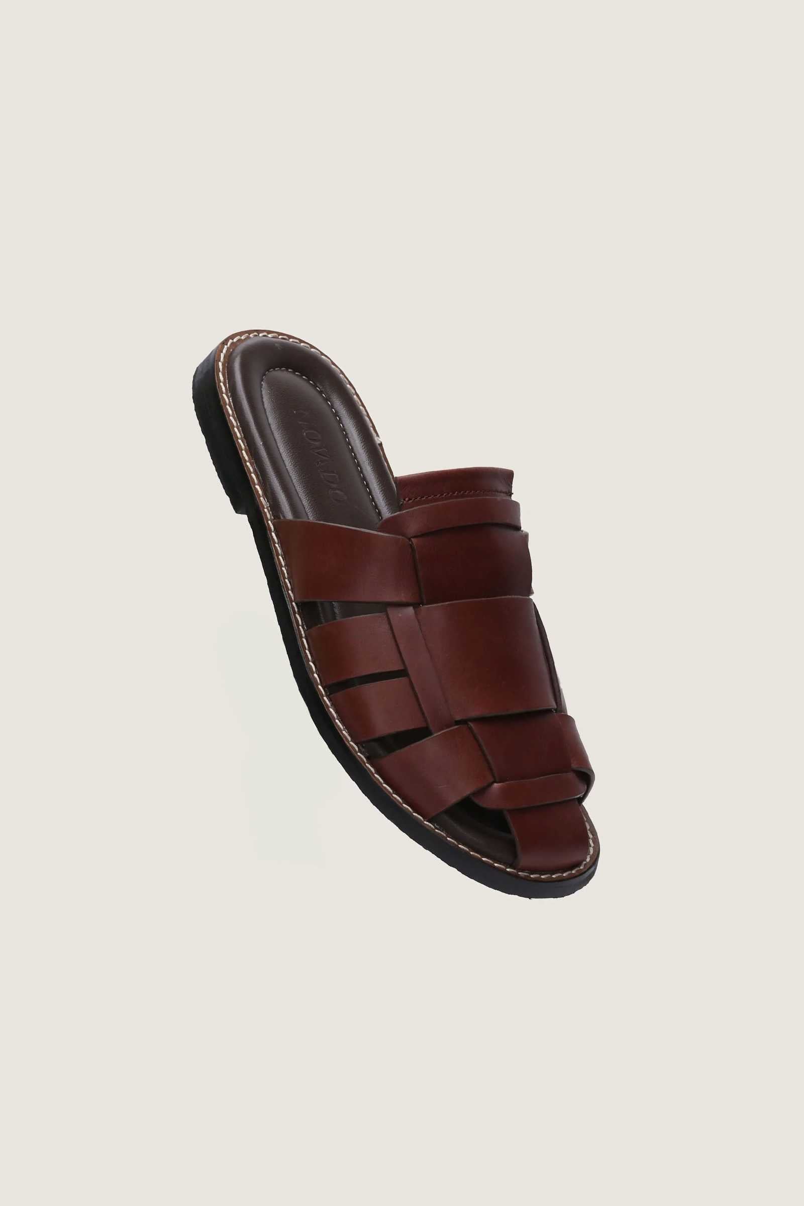 Fishermen Slip on leather slides