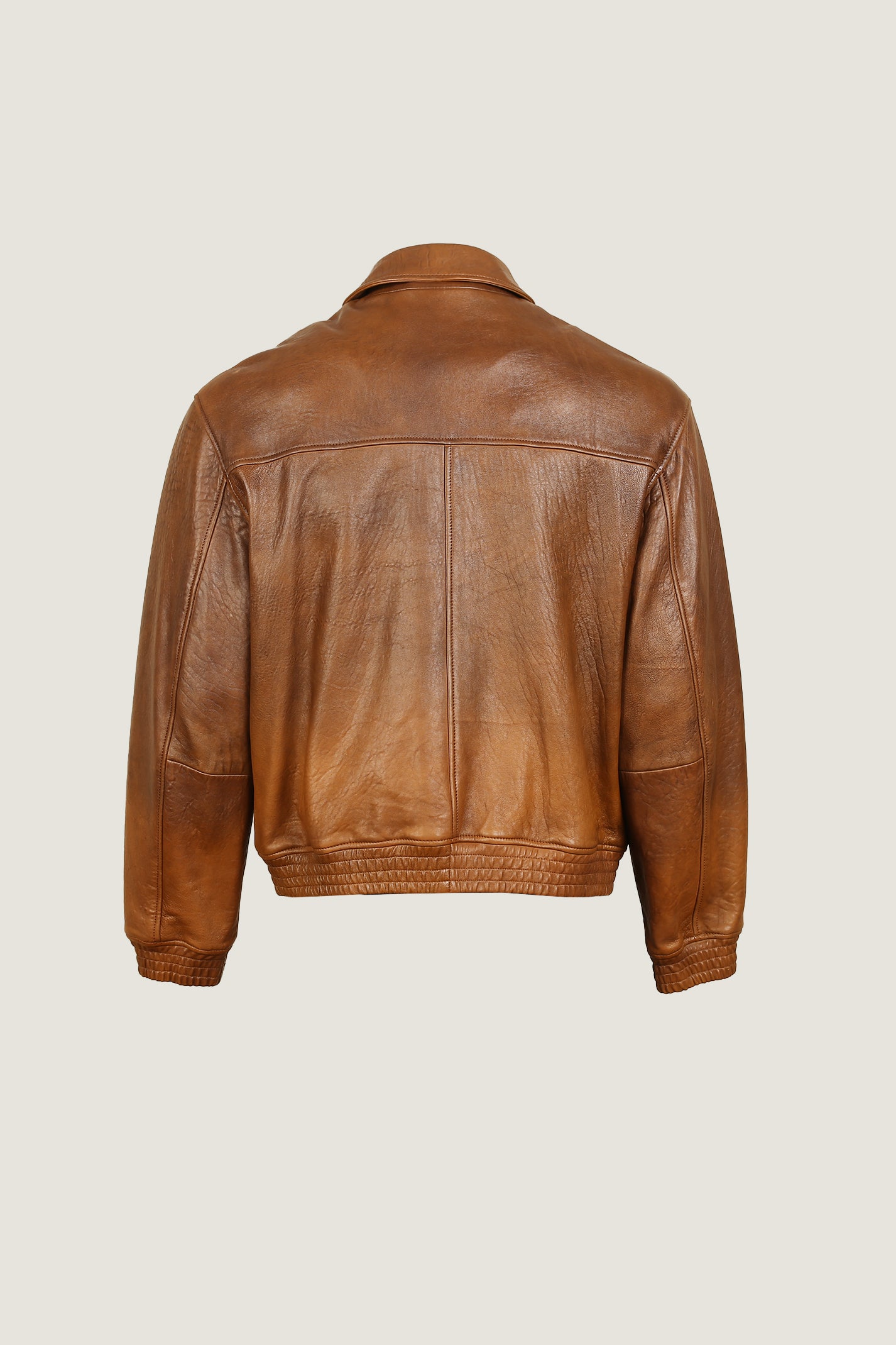 Bomber Leather Jacket | Men