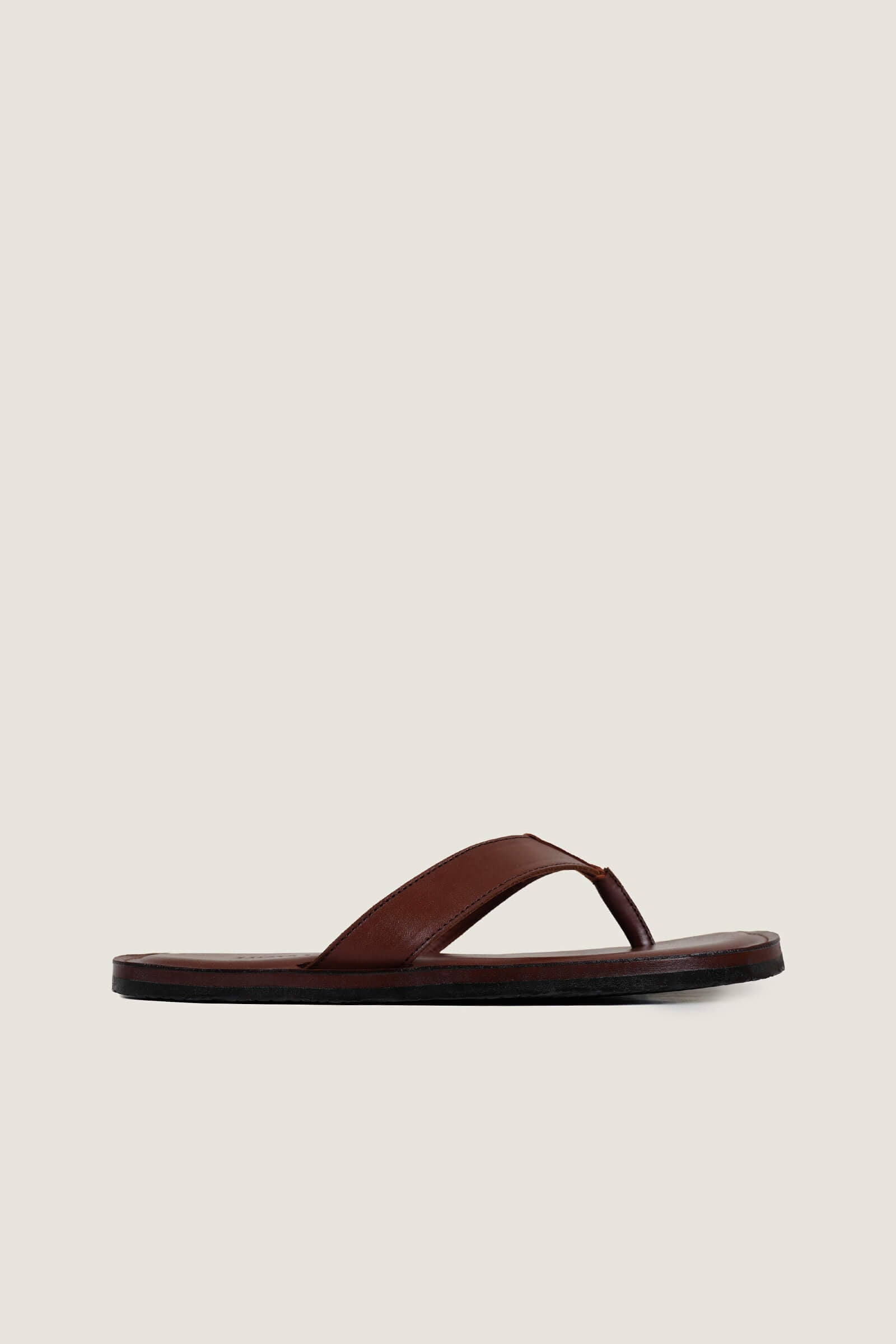 Novado - Men's Leather Slipper - Tan