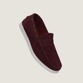 Velour Suede Leather Loafers | Men