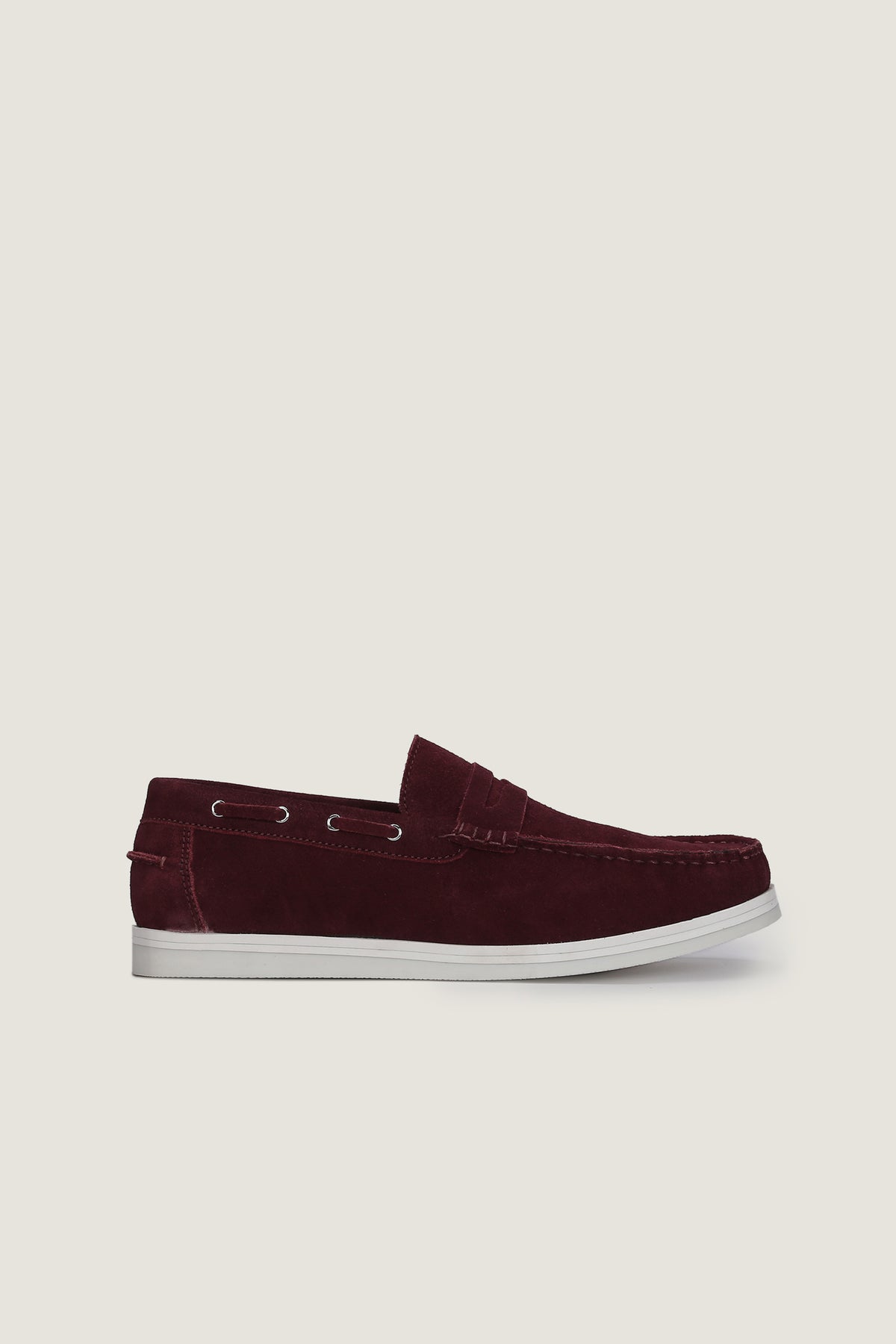 Velour Suede Leather Loafers | Men