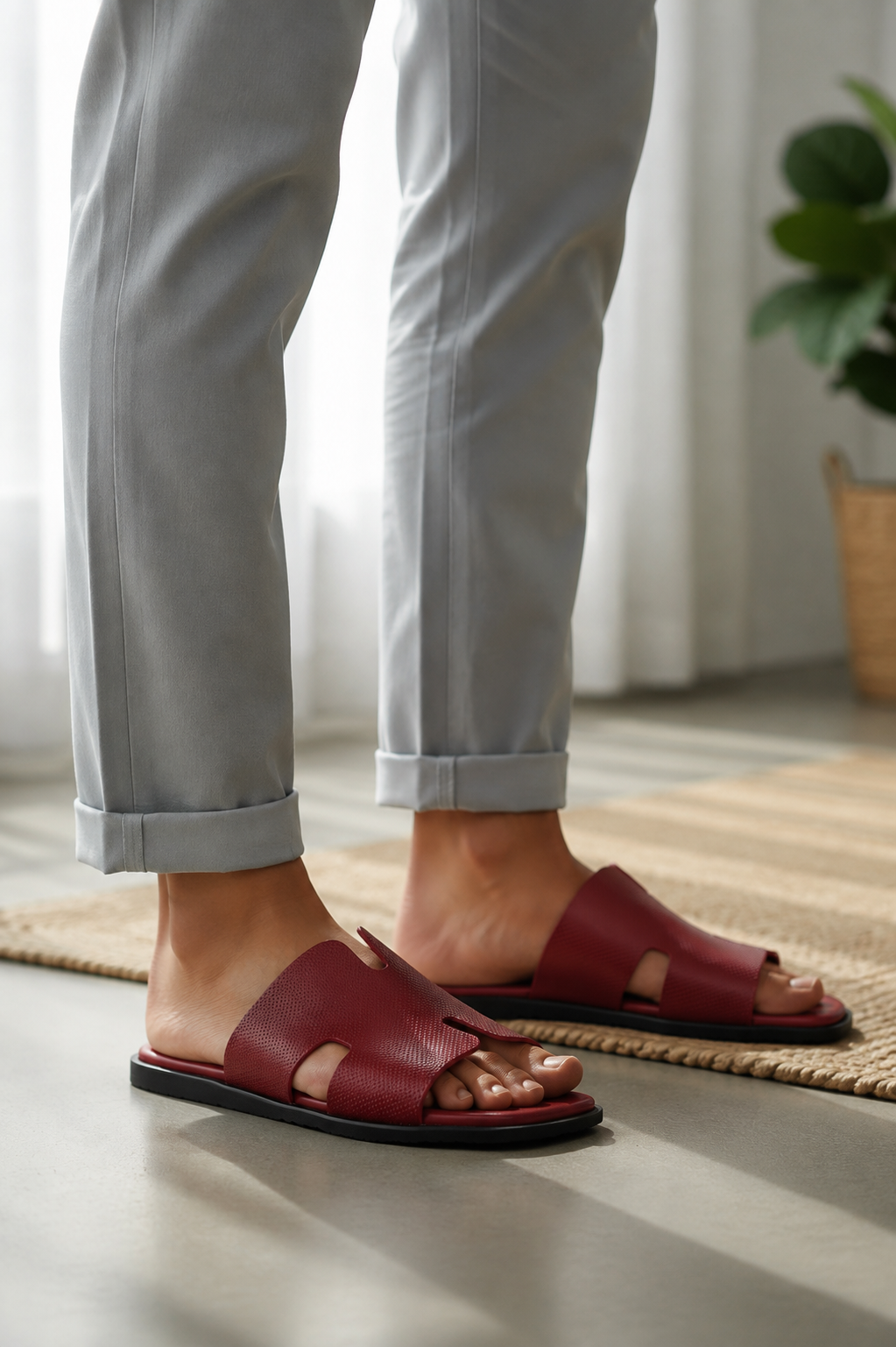 H-Style Pindot slides | Men