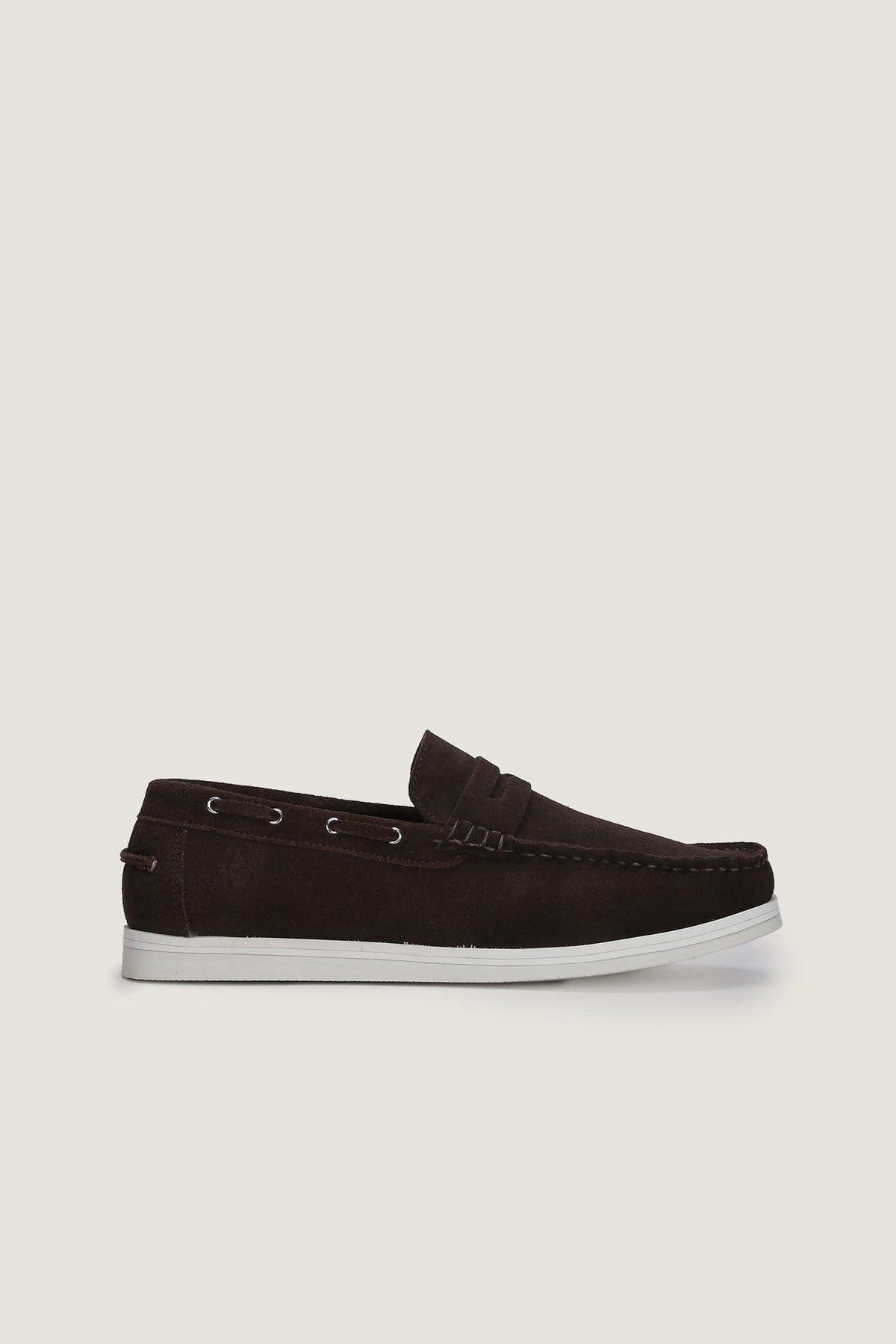 Velour Suede Leather Loafers | Men