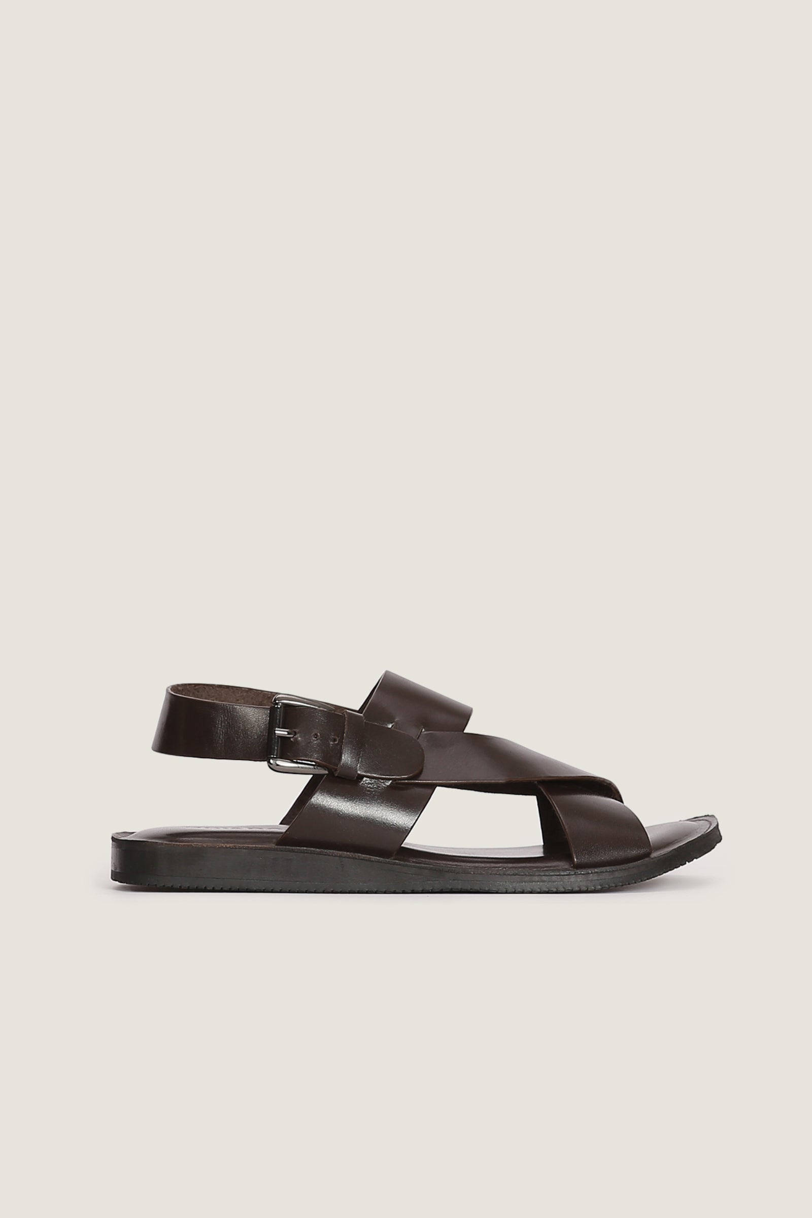 Strap Crafted Men's Full Grain Leather Sandals