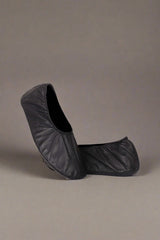 Full Grain Stretchable Short Leather Socks