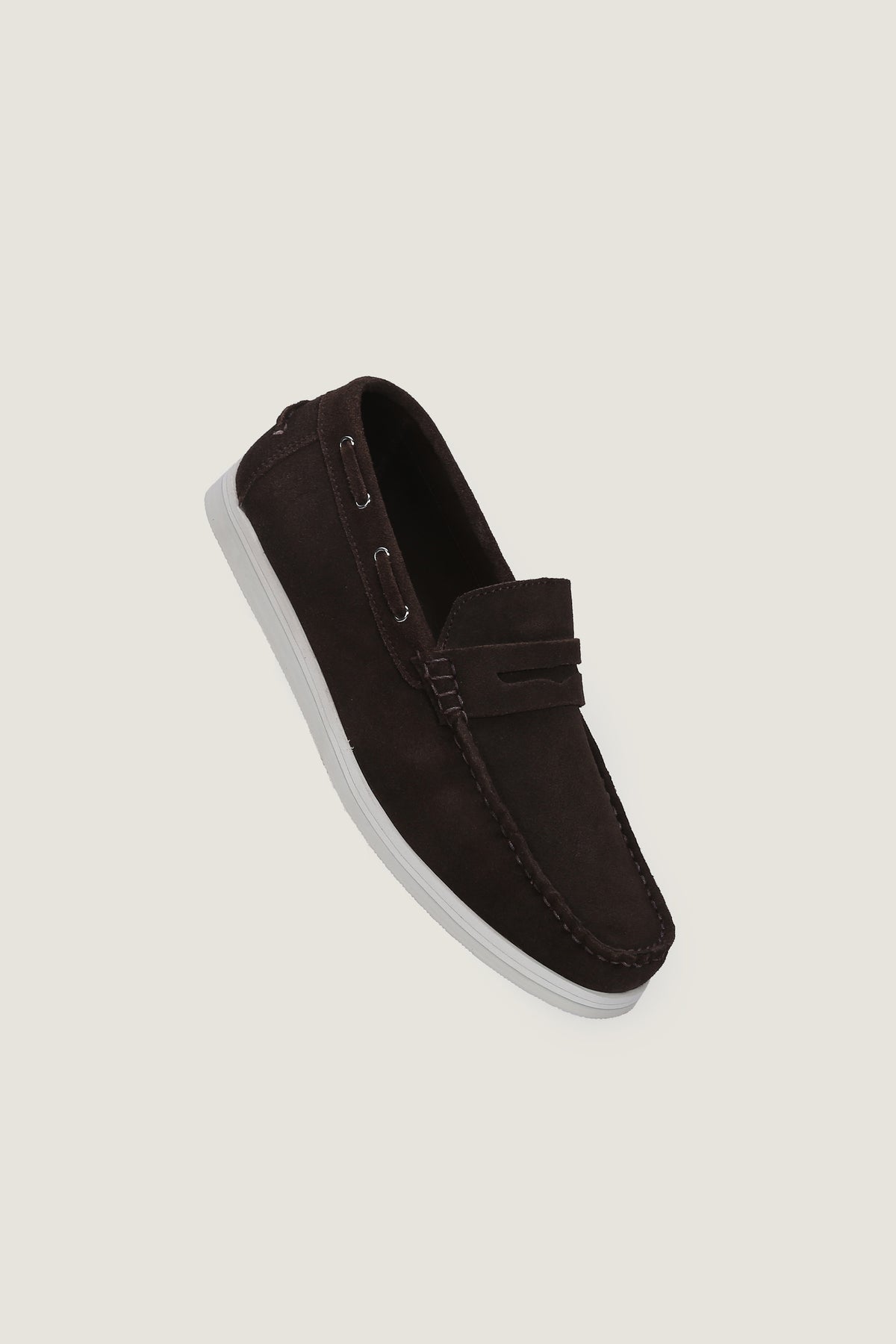 Velour Suede Leather Loafers | Men