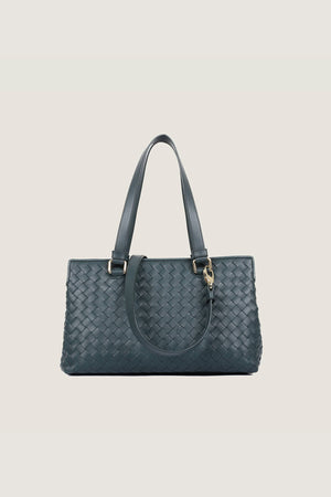 womens-interlacing-shoulder-bag-dark-green-novado