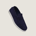 Velour Suede Leather Loafers | Men