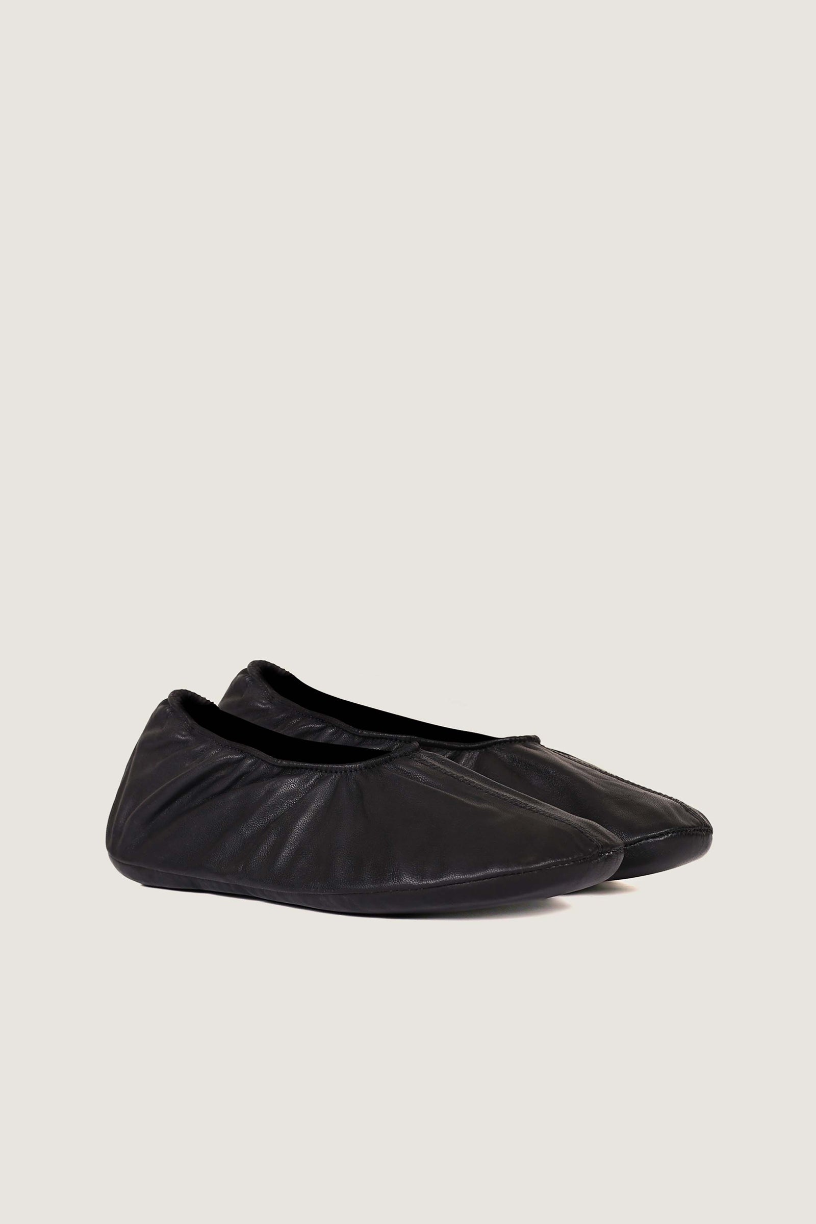 Full Grain Stretchable Short Leather Socks