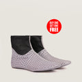 Full Grain Stretch Leather Breathable Socks