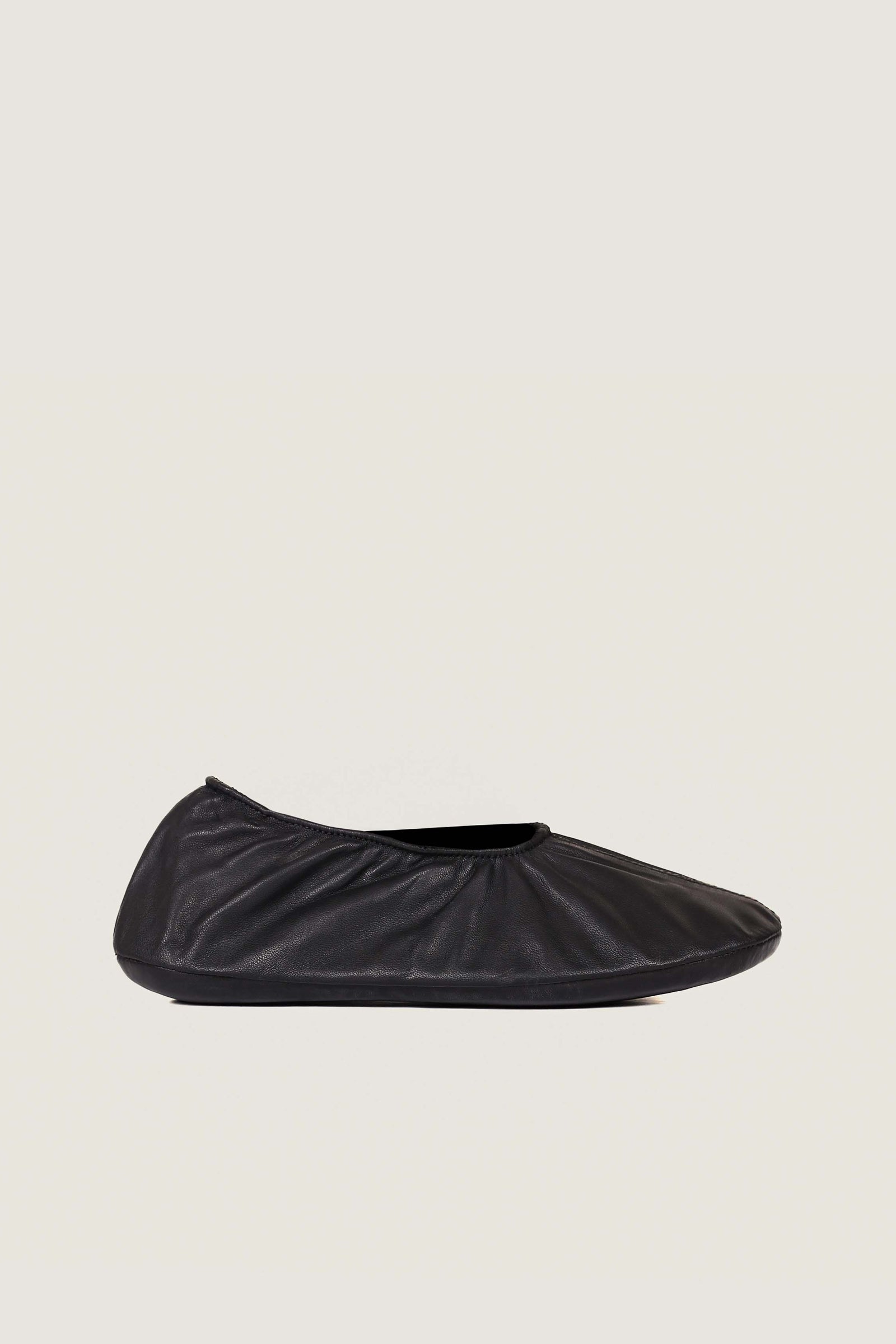 Full Grain Stretchable Short Leather Socks