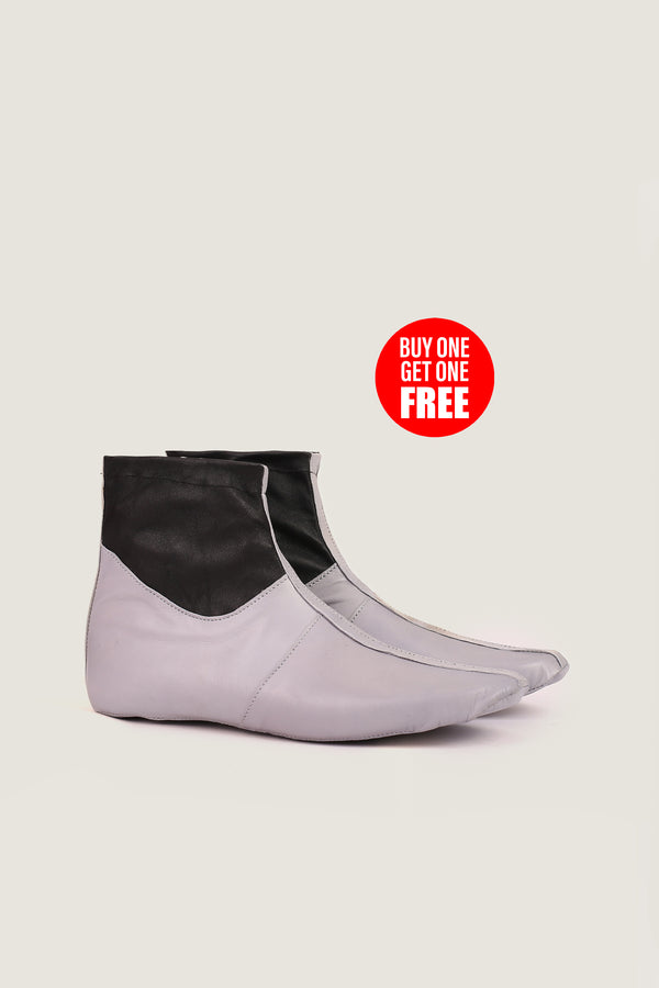 Full Grain Stretchable Leather Socks