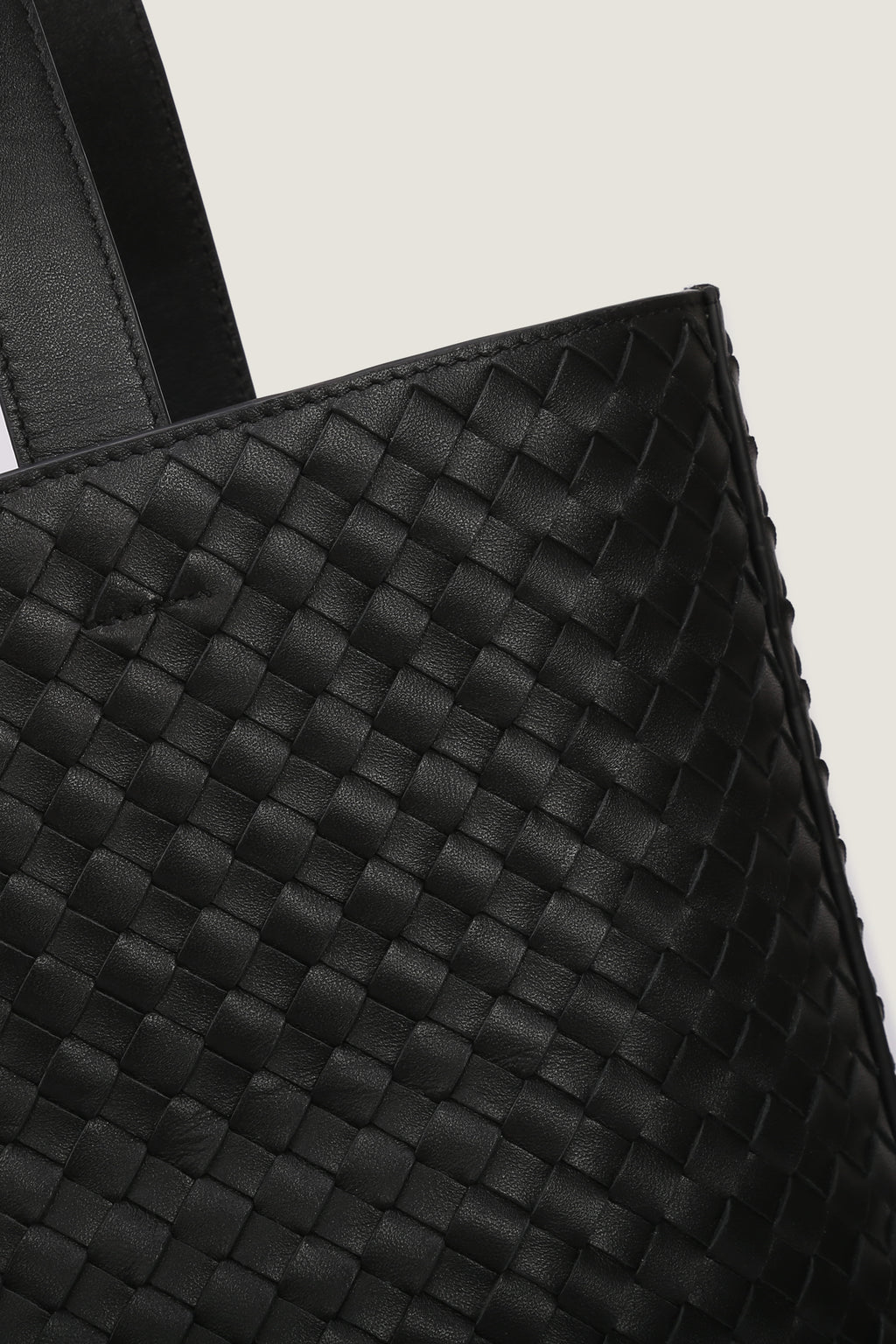 Small Intrecciato North-South Tote
