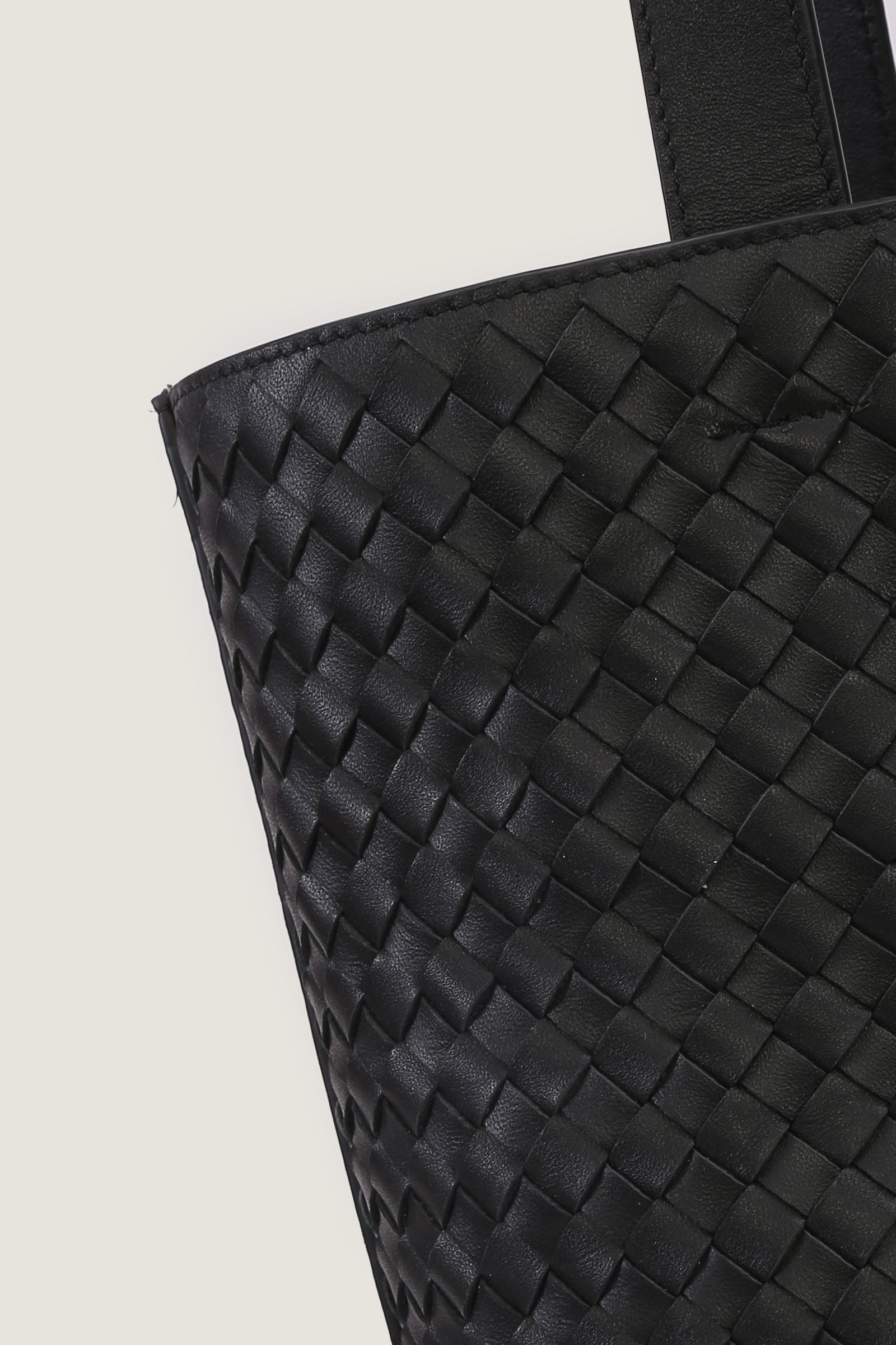 Small Intrecciato North-South Tote