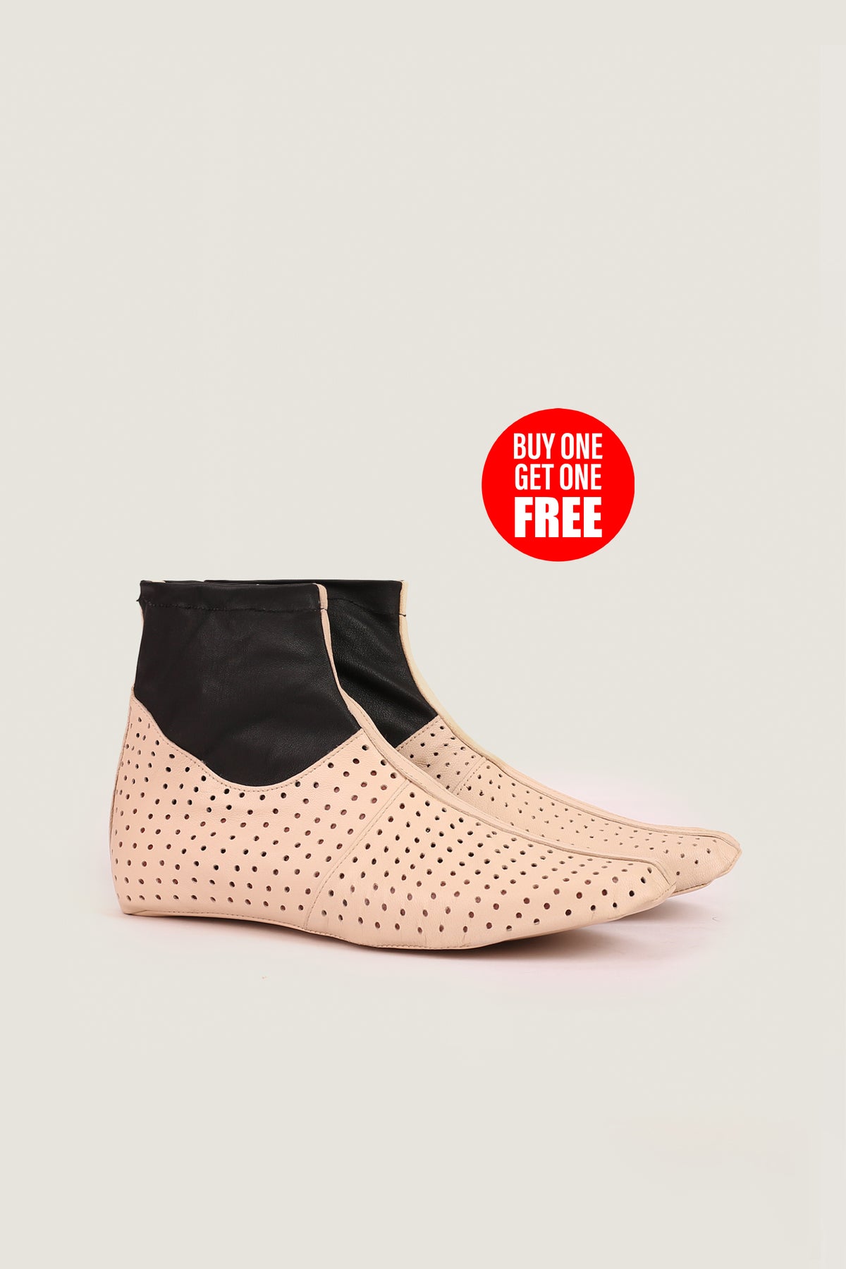Stretch Leather Long Breathable Socks