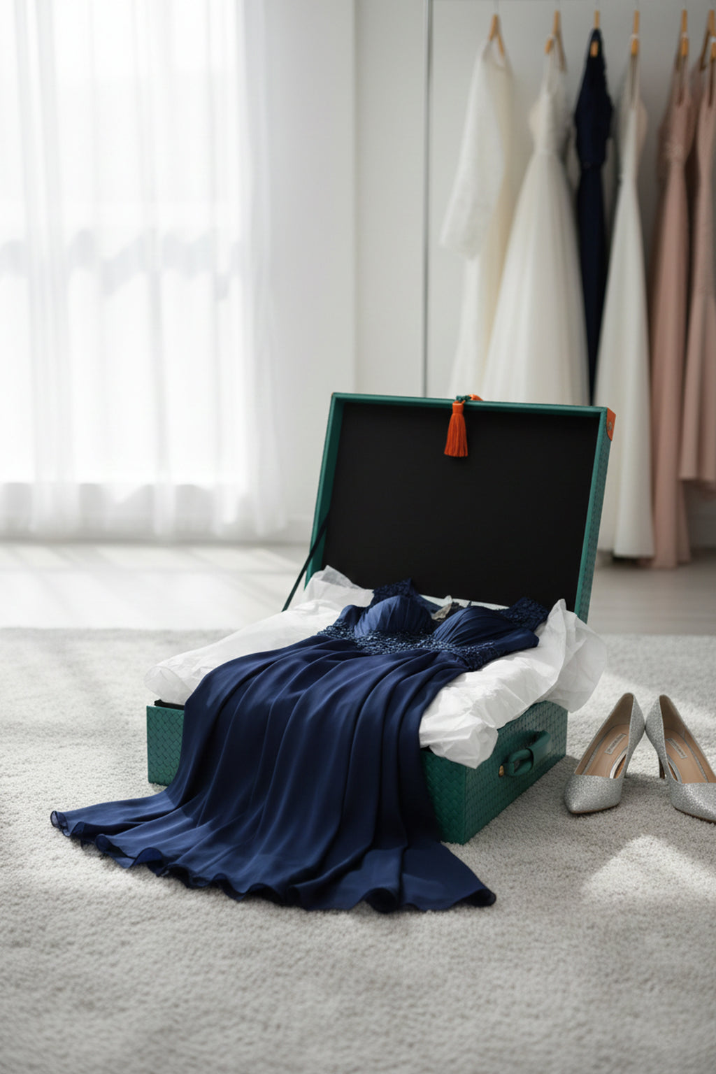 Hand Woven Dress Box