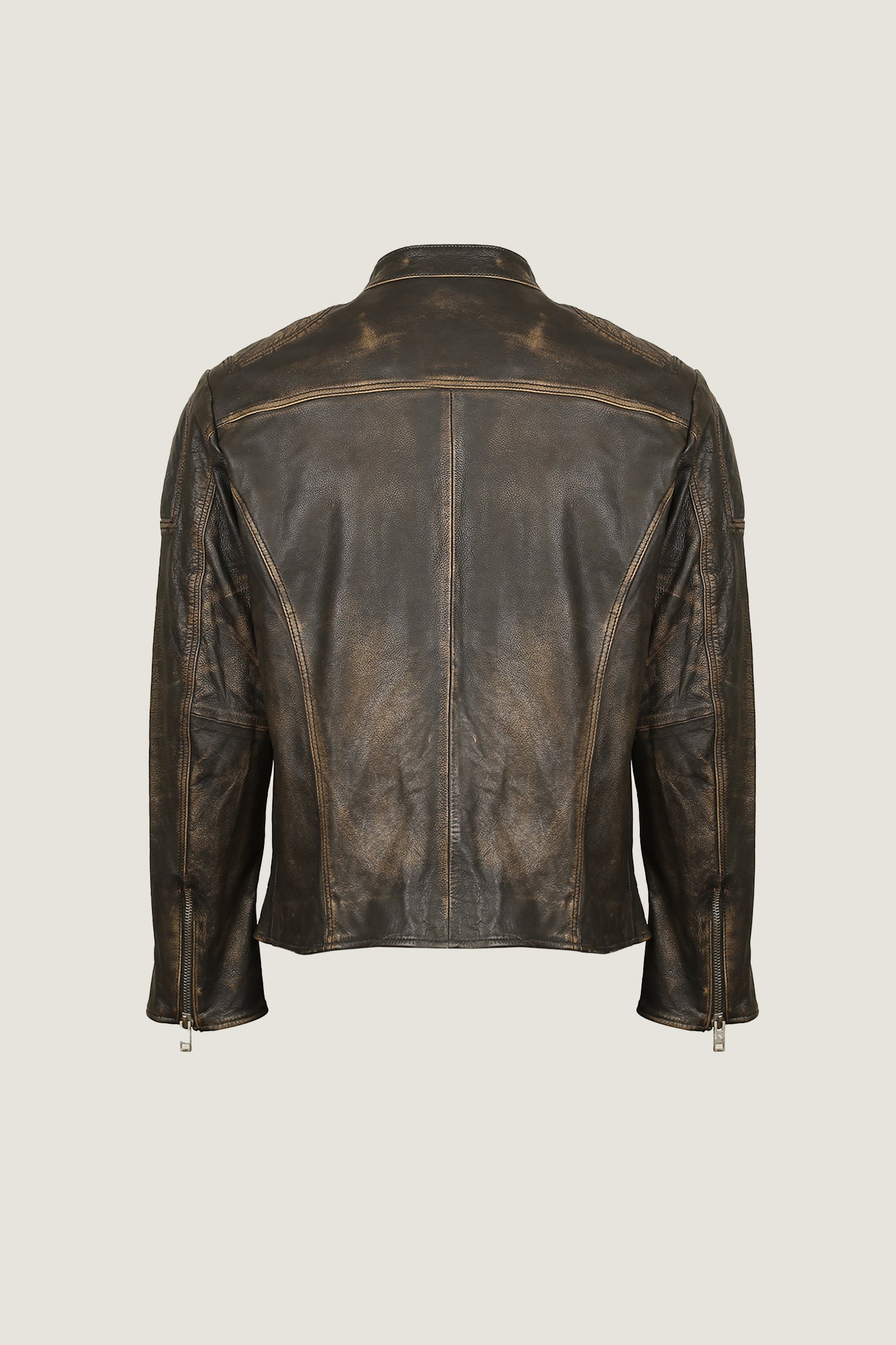 Cafe Racer Leather Jacket | Men