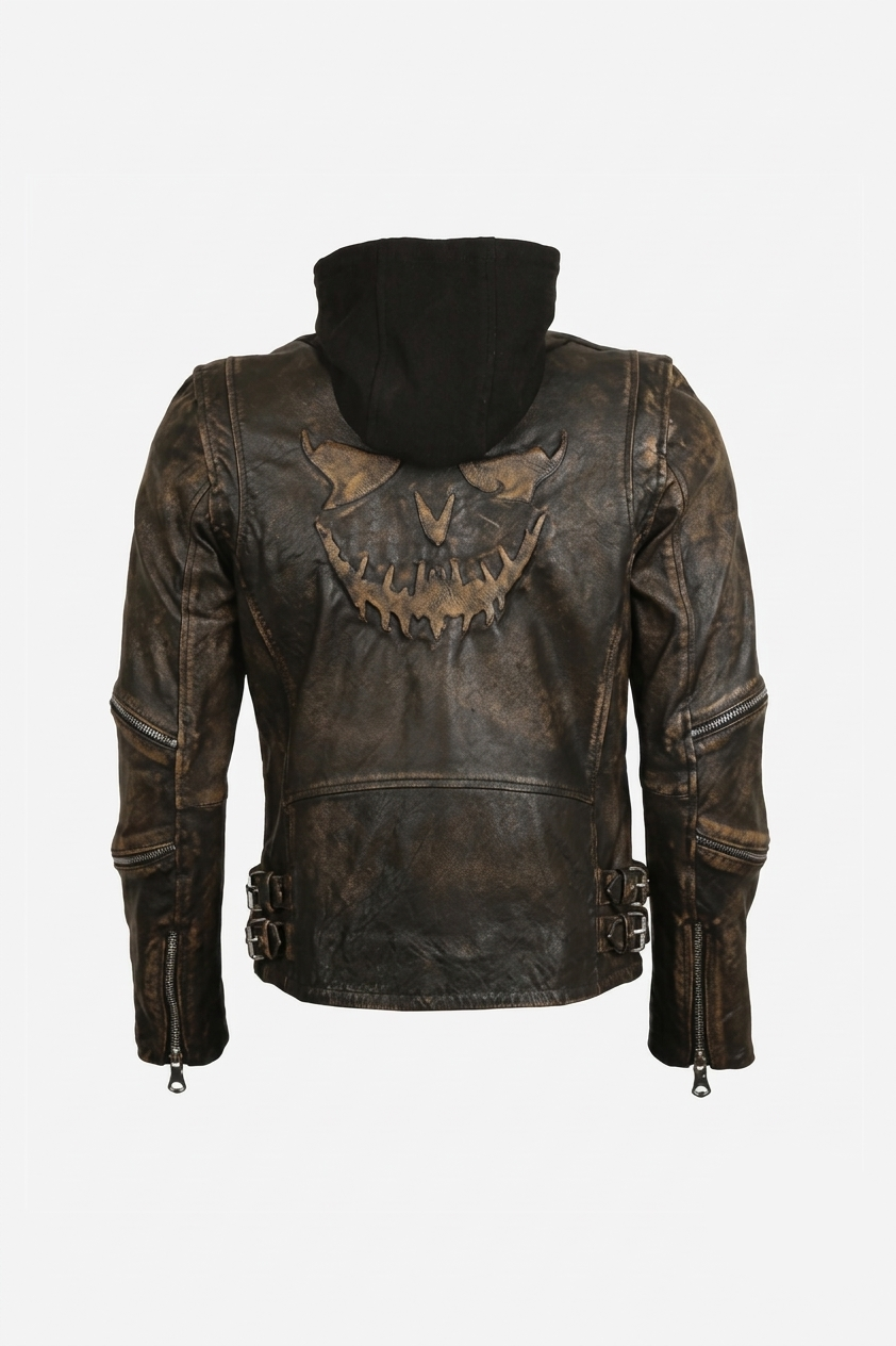 Ironvale Distressed Hooded Jacket