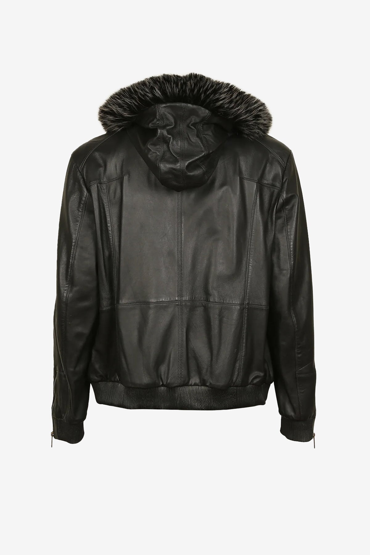 Blackridge Fur Collar Bomber Jacket