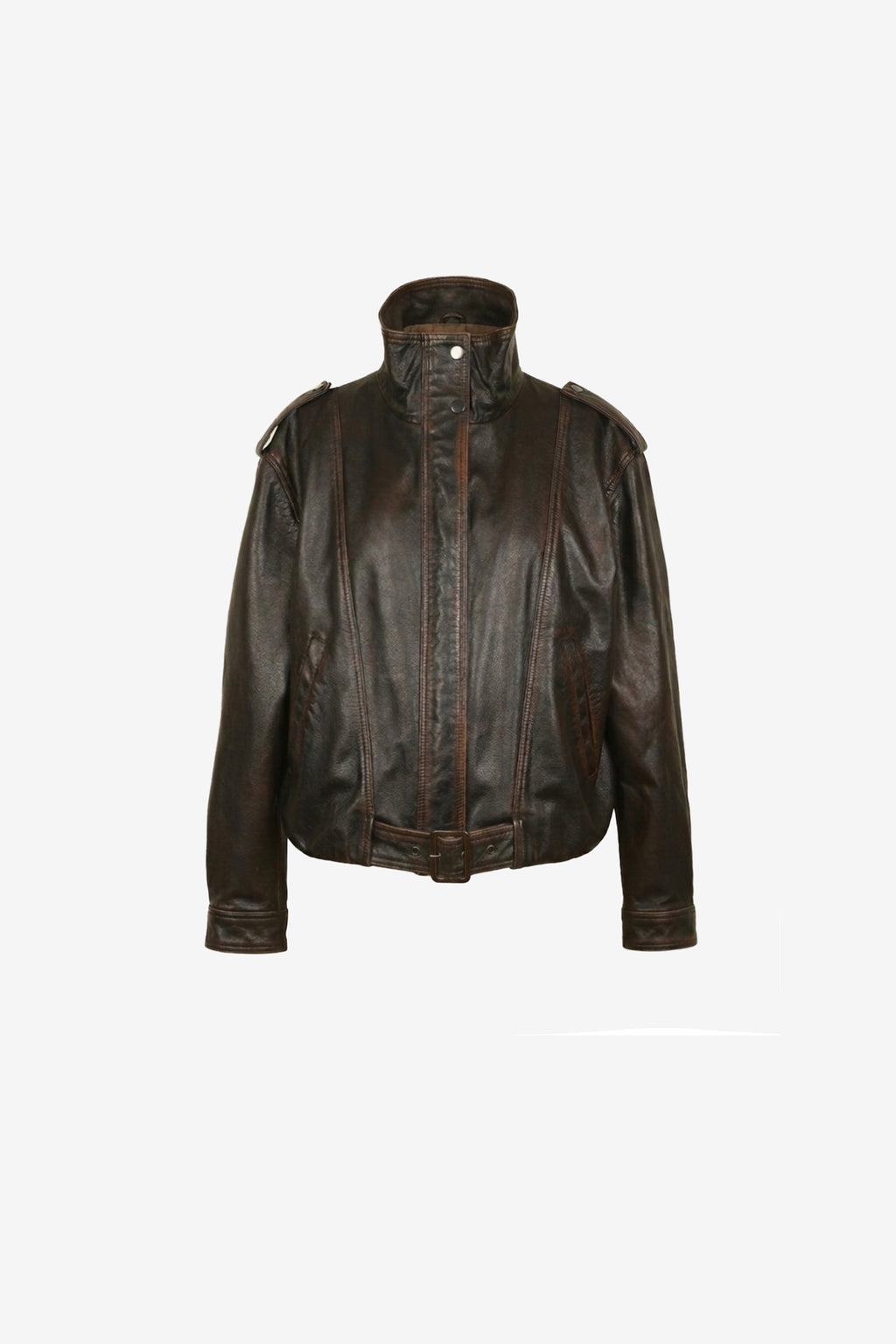 Drevano Espresso Belted Racer