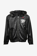 Shadowmark Fur Hood Bomber Jacket