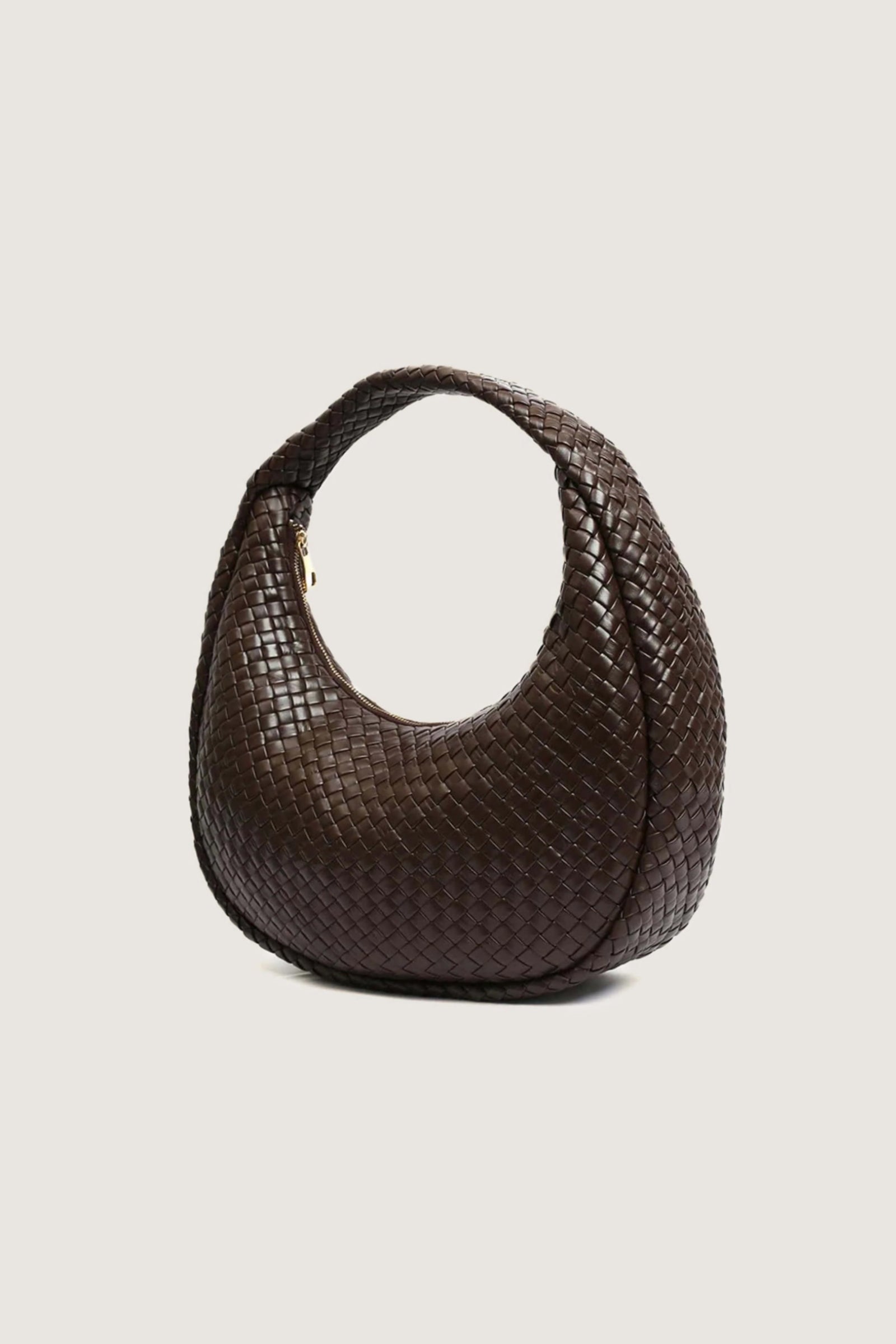 Woven Shoulder Bag Without Knot