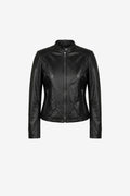 Noirelle Sculpt Leather Jacket