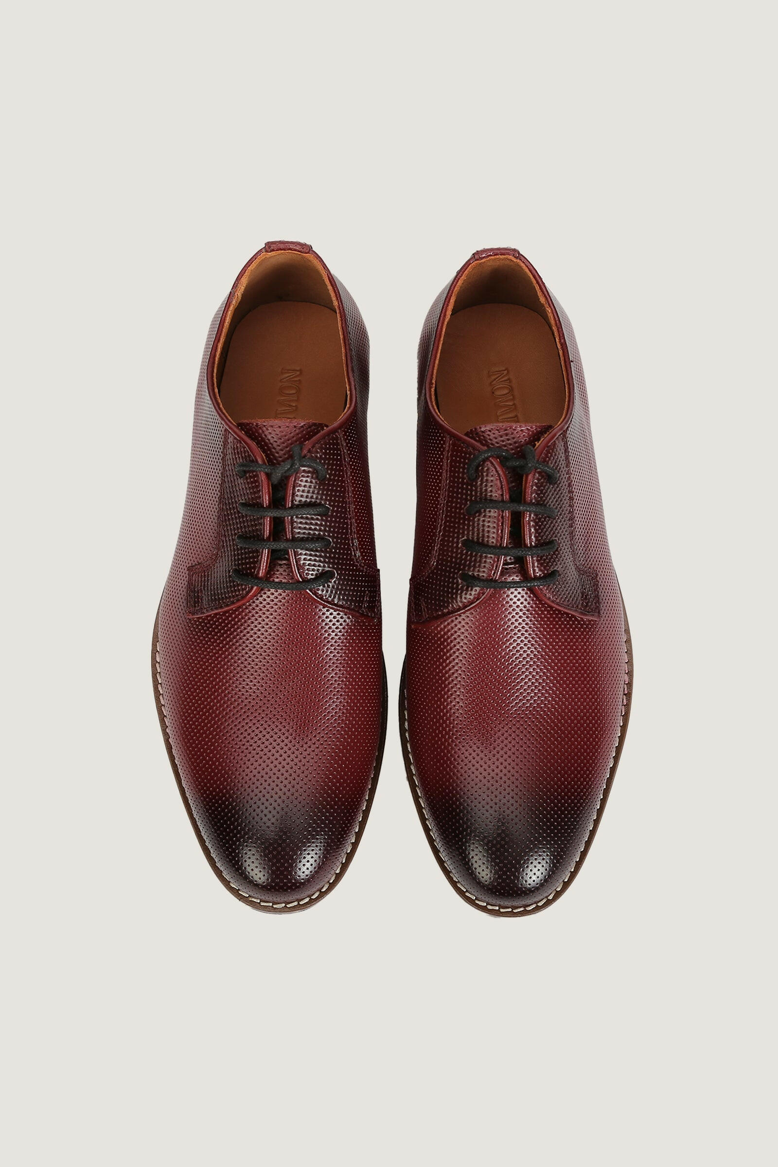 Men's Formal Dotted Leather Shoes