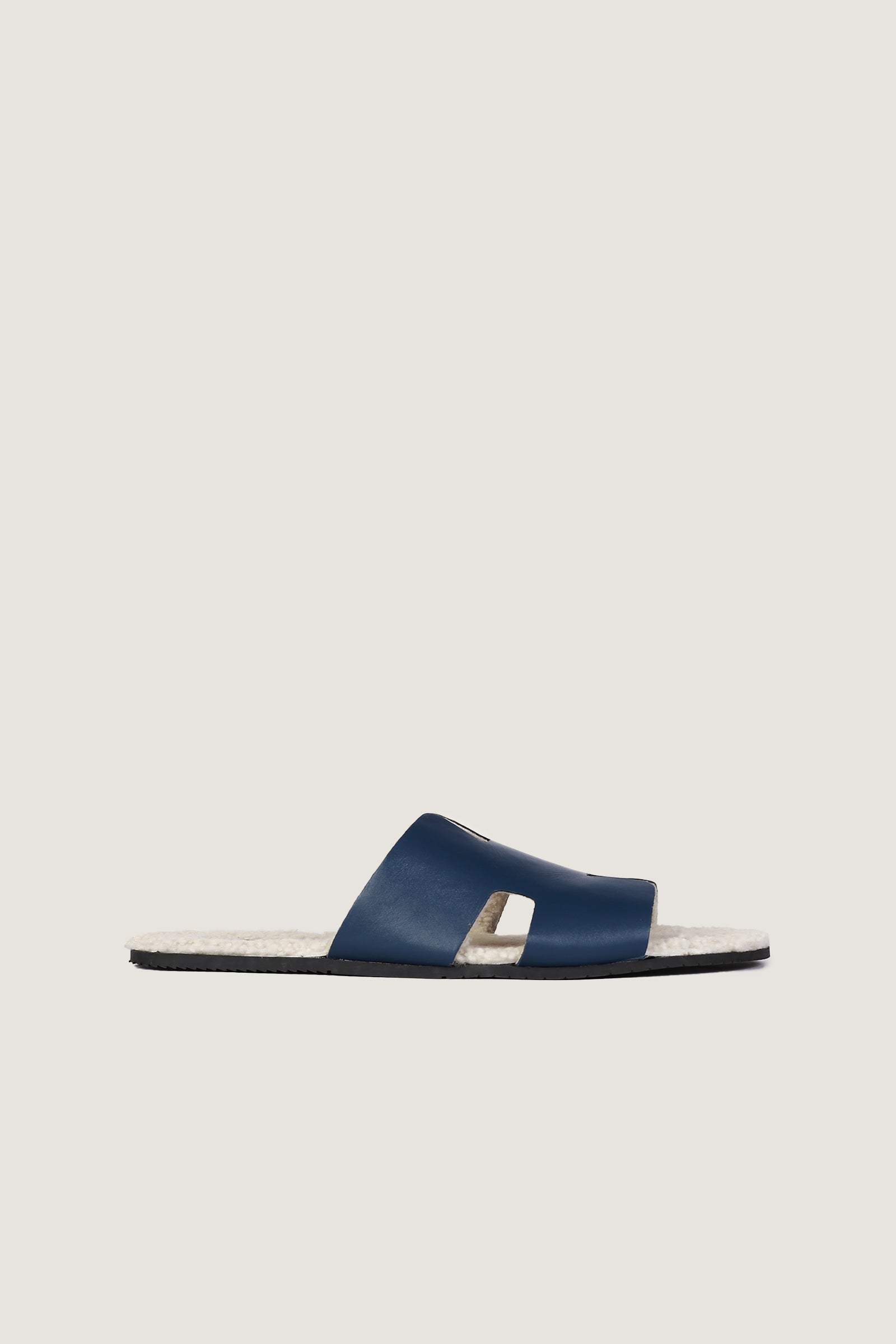 Men's H Style Slipper With Fur