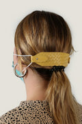 Genuine Sheepskin Leather Mask Strap – Twin Screw Rivet Fastening