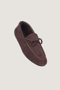 Merino Fur Suede Loafers | Men