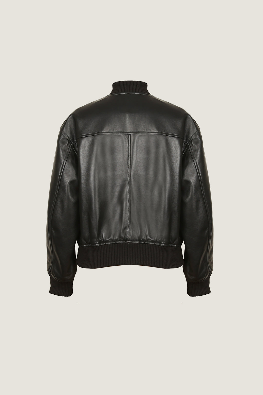 Diesel L-Khat leather bomber jacket
