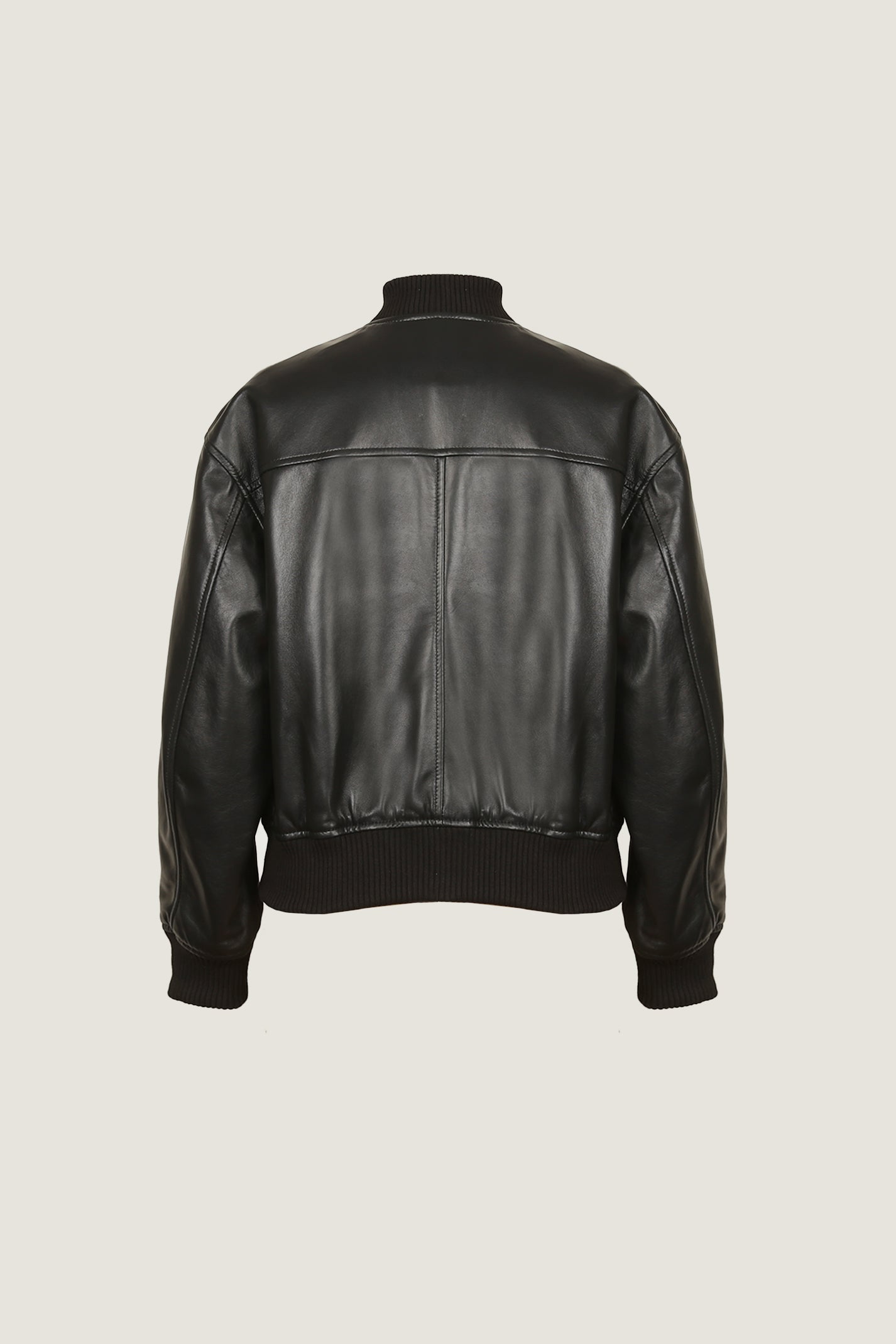Diesel L-Khat leather bomber jacket