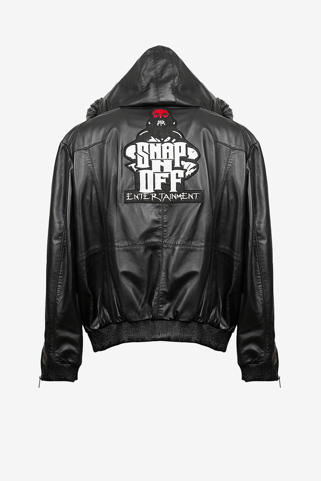 Shadowmark Fur Hood Bomber Jacket
