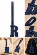Alphabet Leather Charm