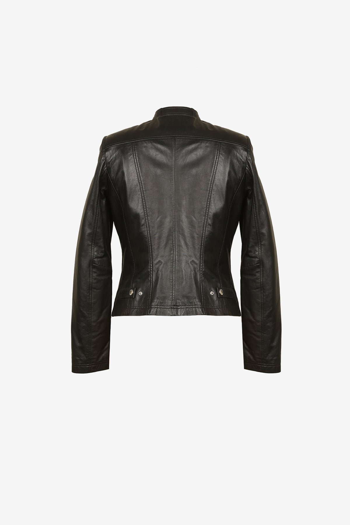 Noirelle Sculpt Leather Jacket