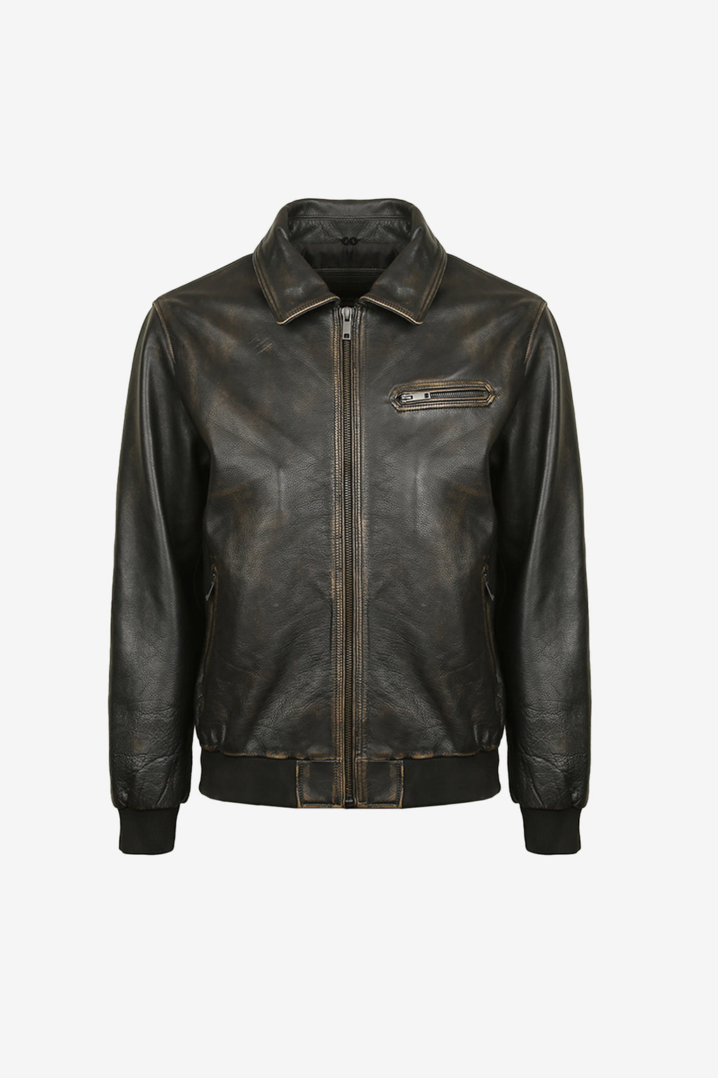 Midnight Crest Racer Jacket