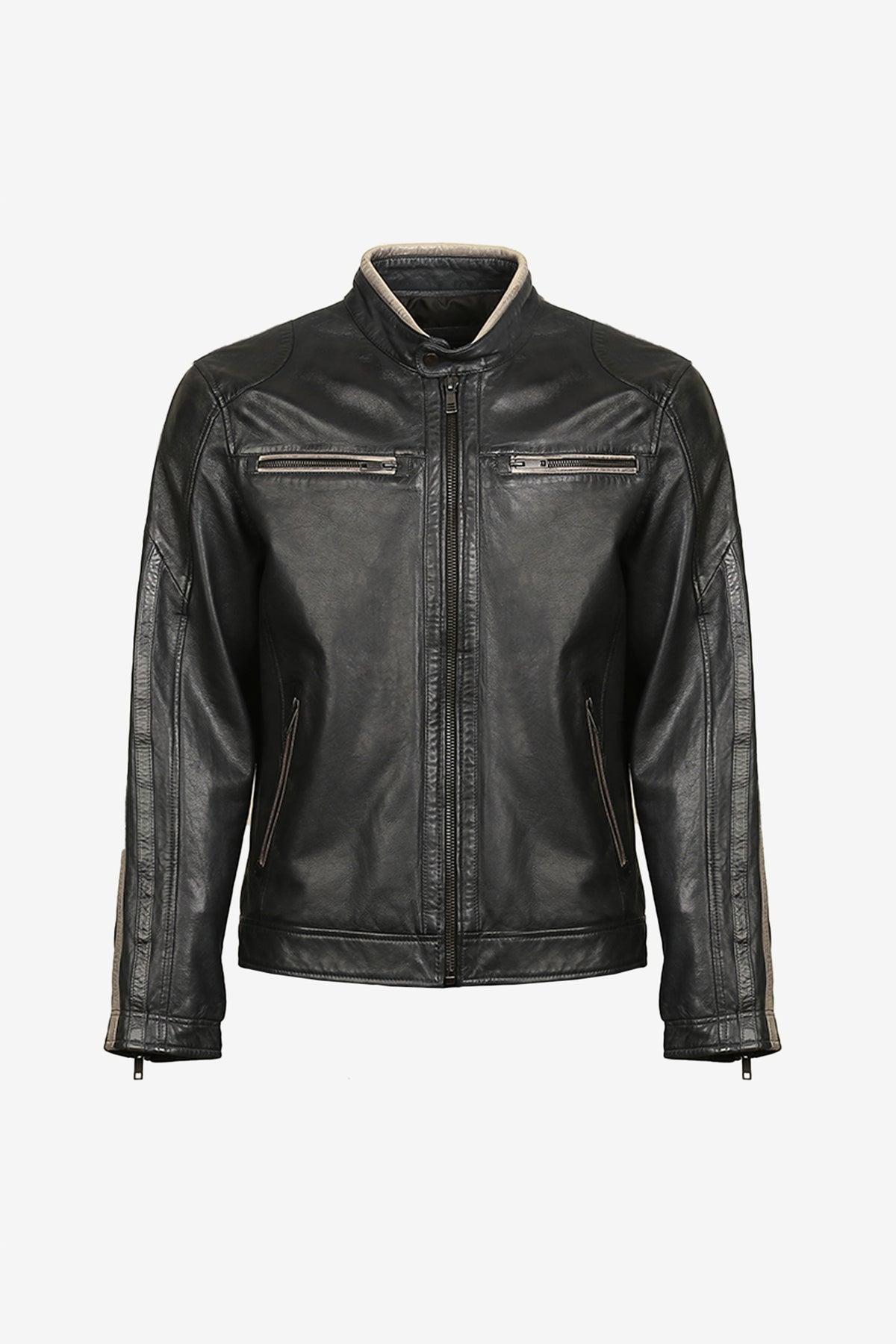 Vanguard Contrast-Collar Jacket