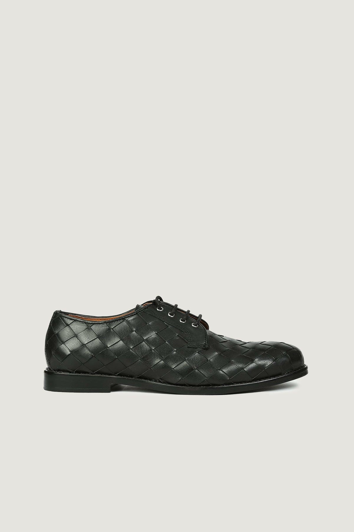 Intrecciato Derby Shoes | Men